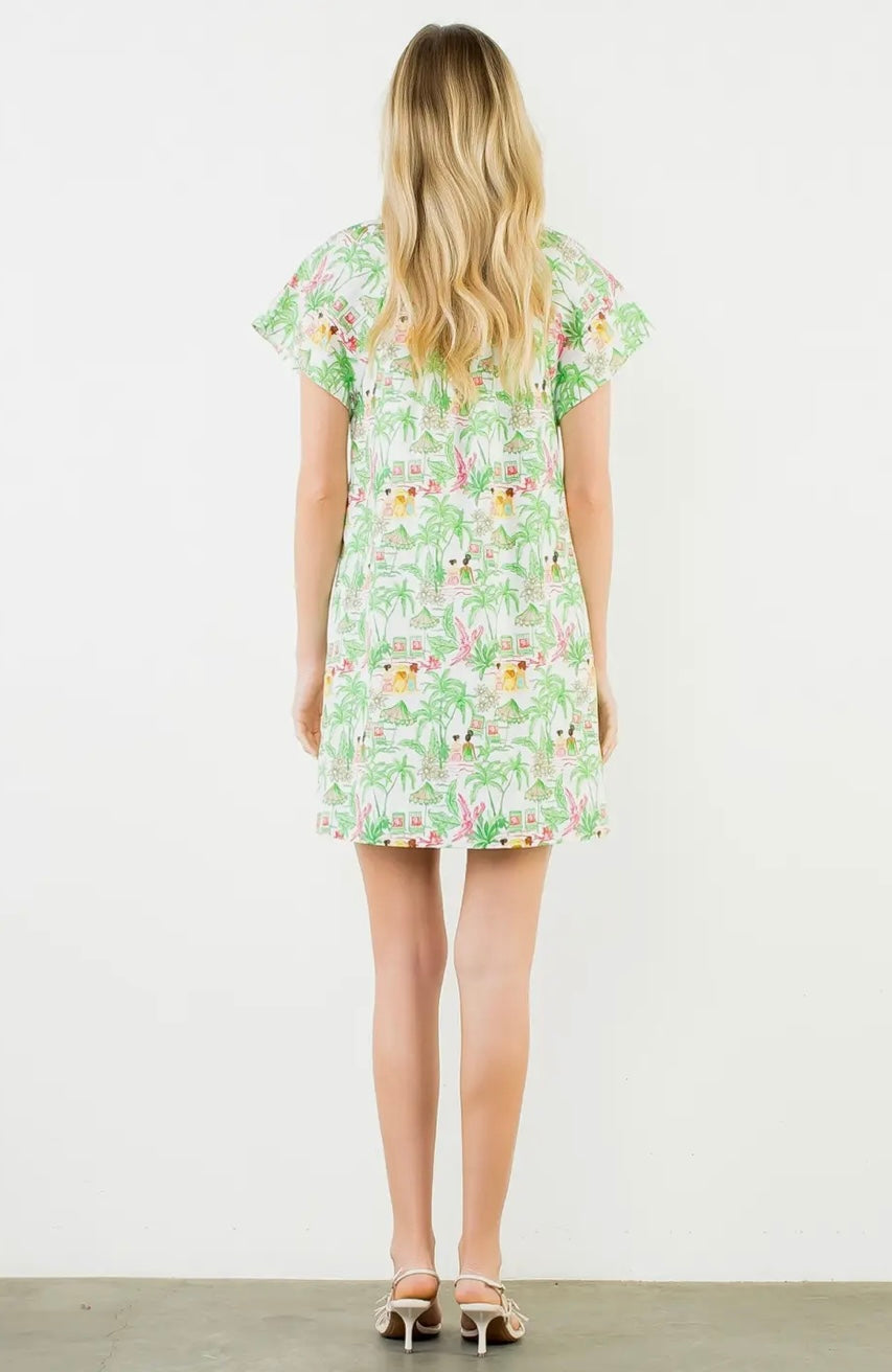 Palm Dreams Vacay Dress
