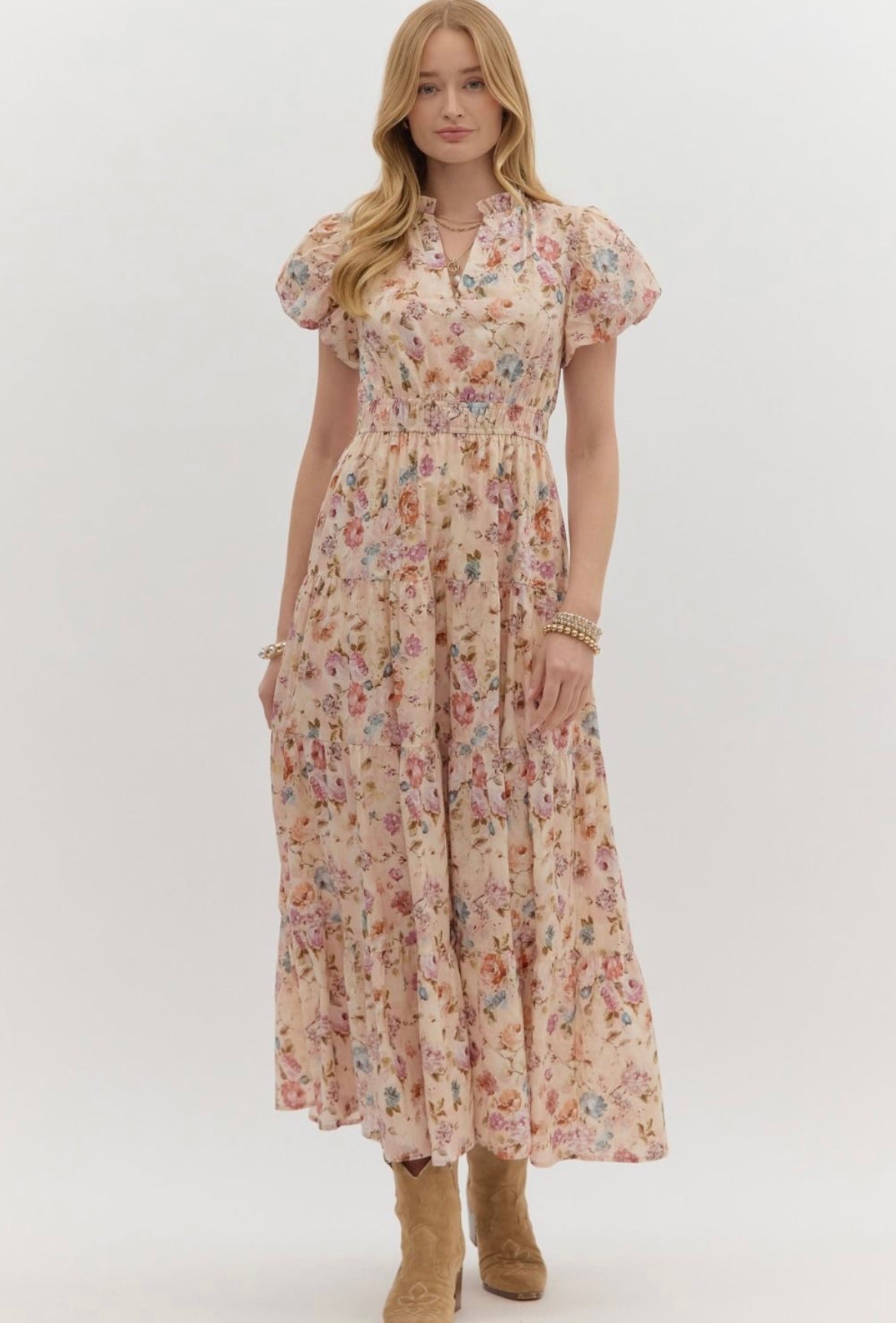 Tallulah Dress- Cream