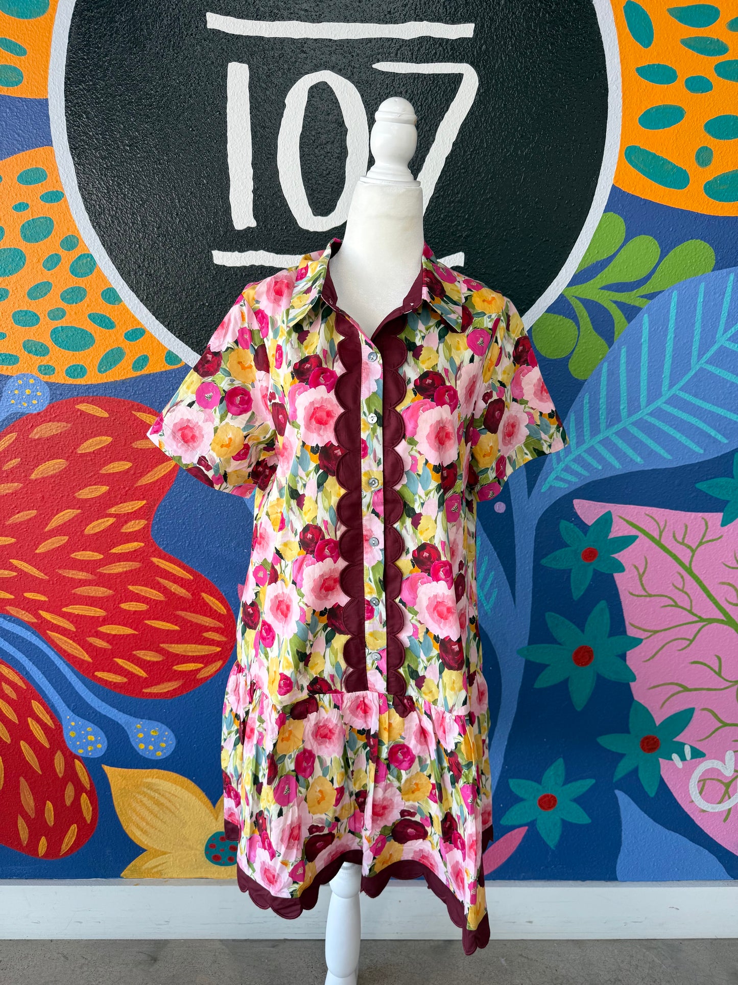 Monroe Floral Dress