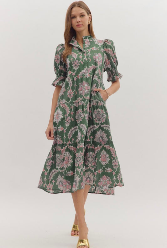 Elise Dress- Pink