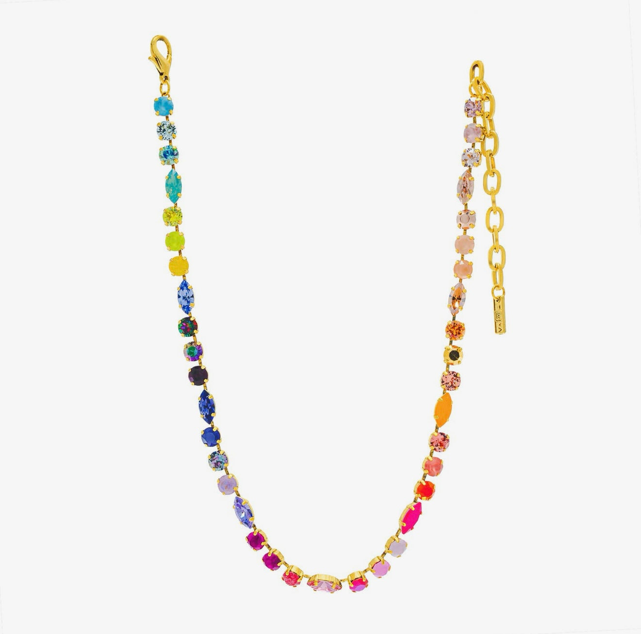 TOVA- Elodie Necklace in Candy Crush