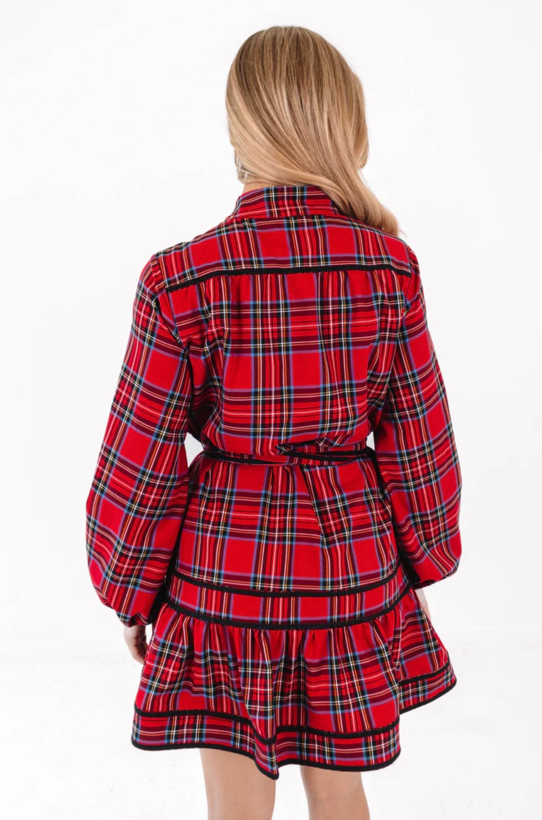 The Hollin Long Sleeve Tie Dress