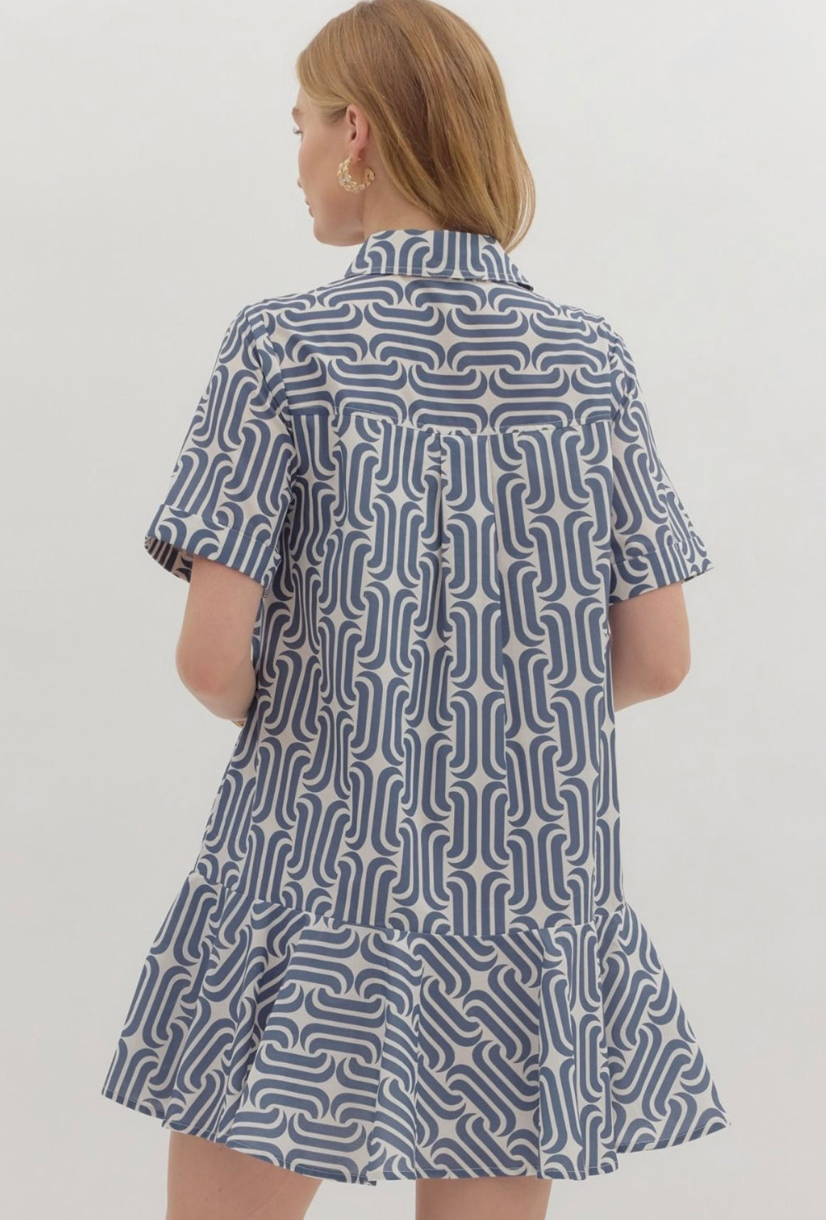 Sailor Geometric Dress