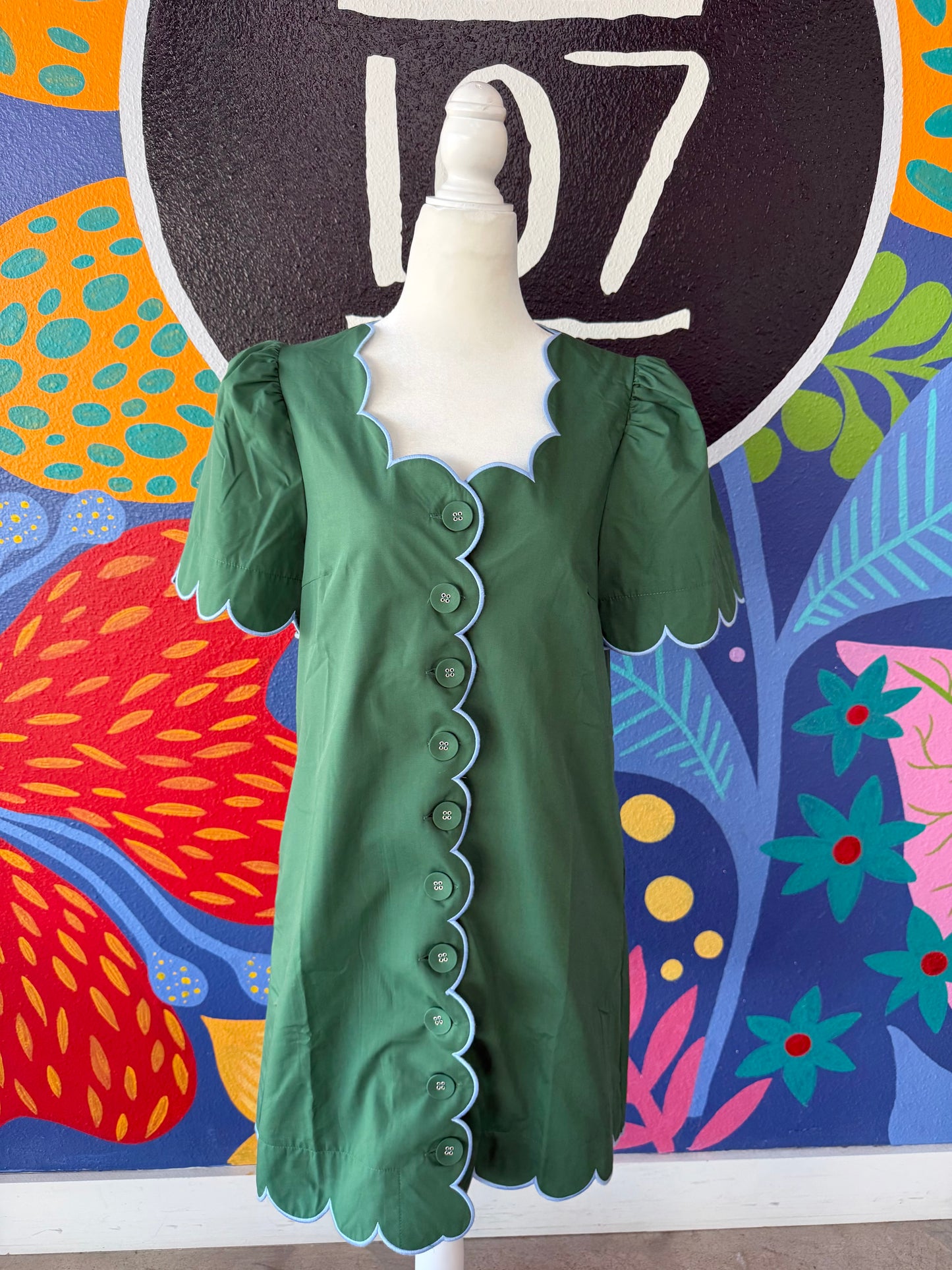 Emily Dress- Green