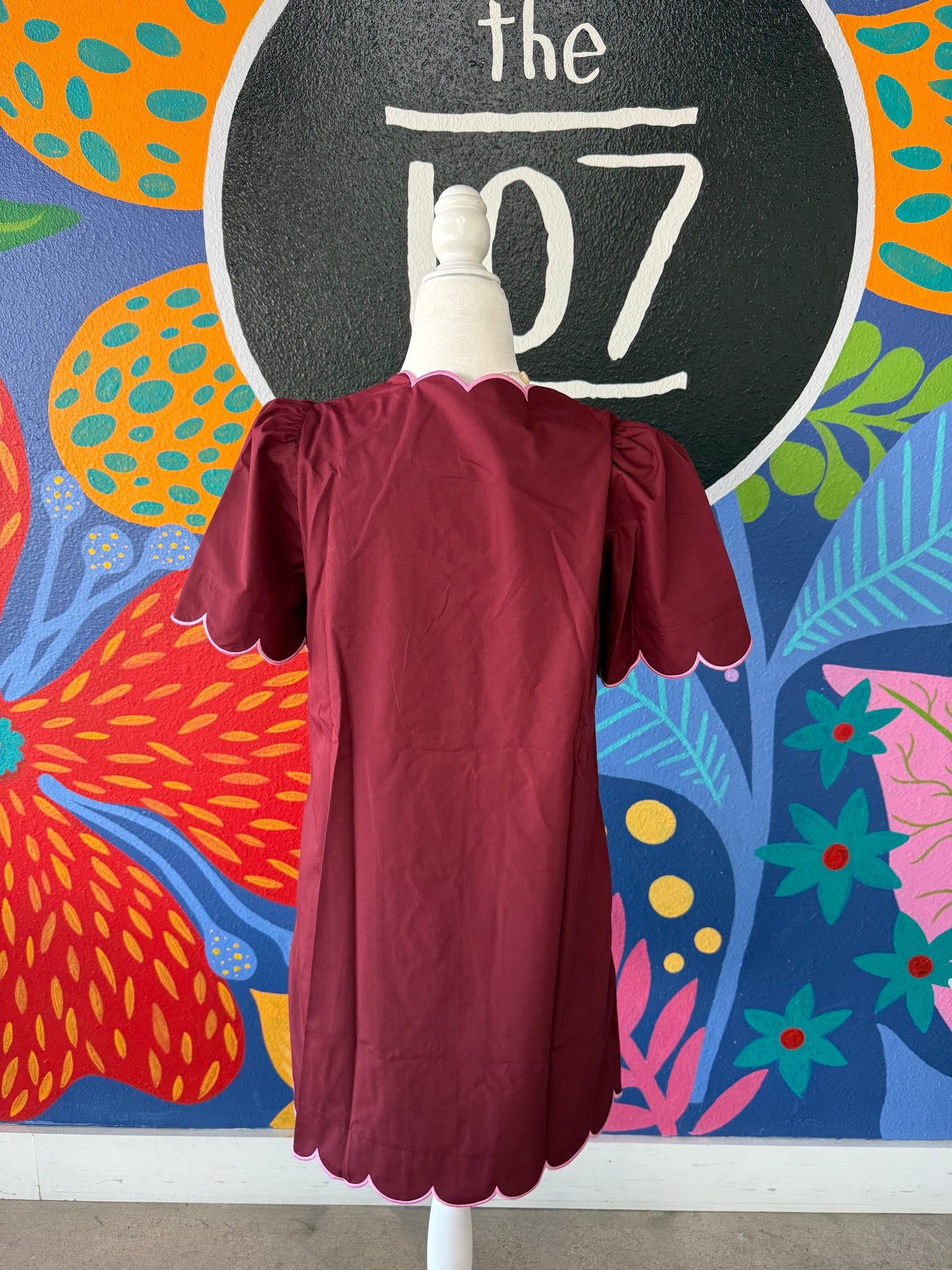 Emily Dress- Wine
