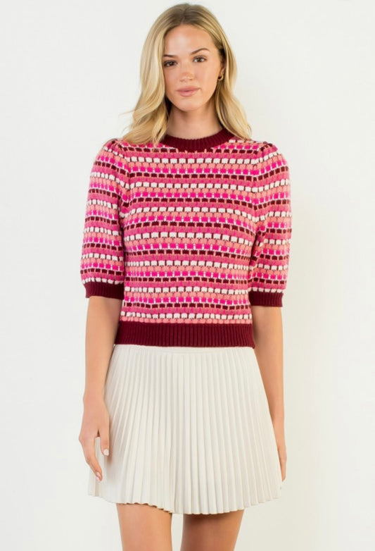 Talin Knit Sweater Top