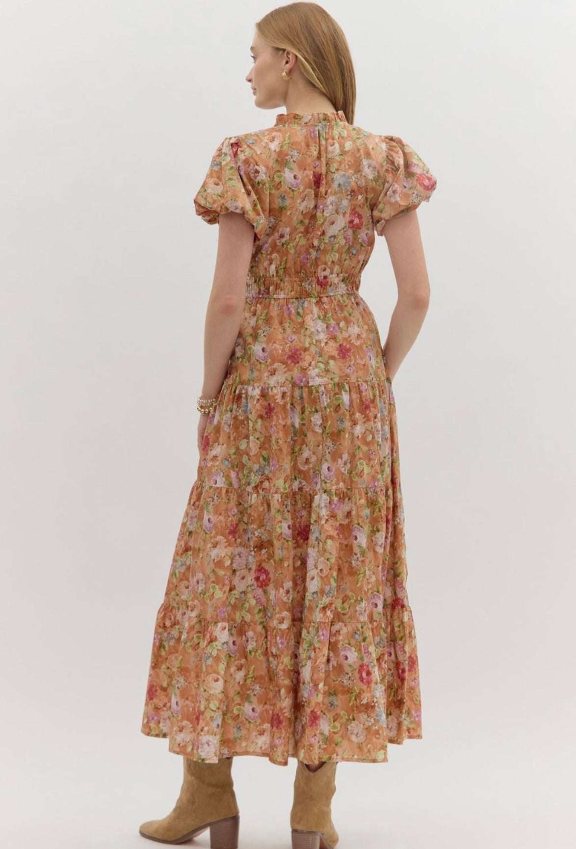 Tallulah Dress- Terracotta