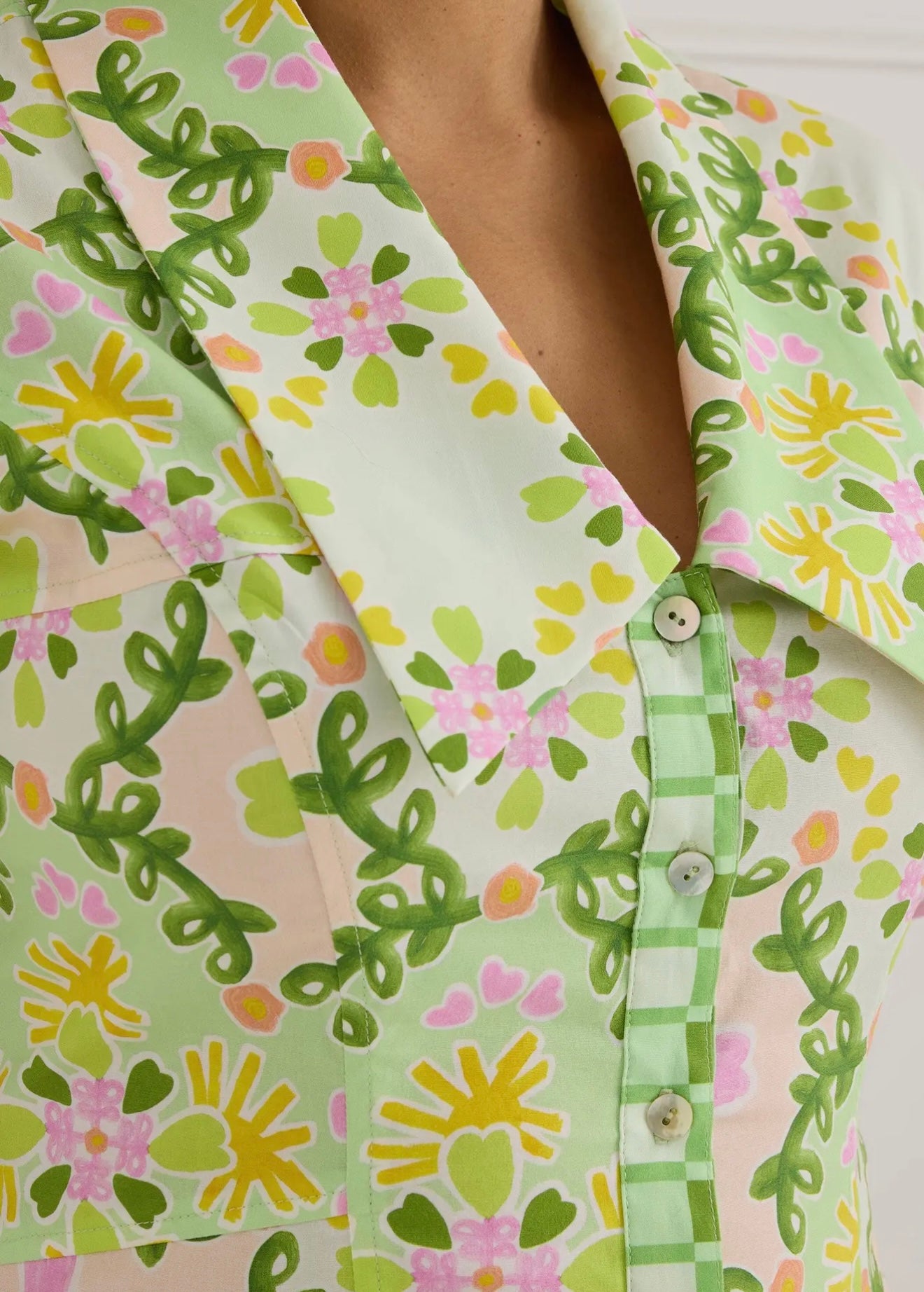The Julia Dress- Green Clover
