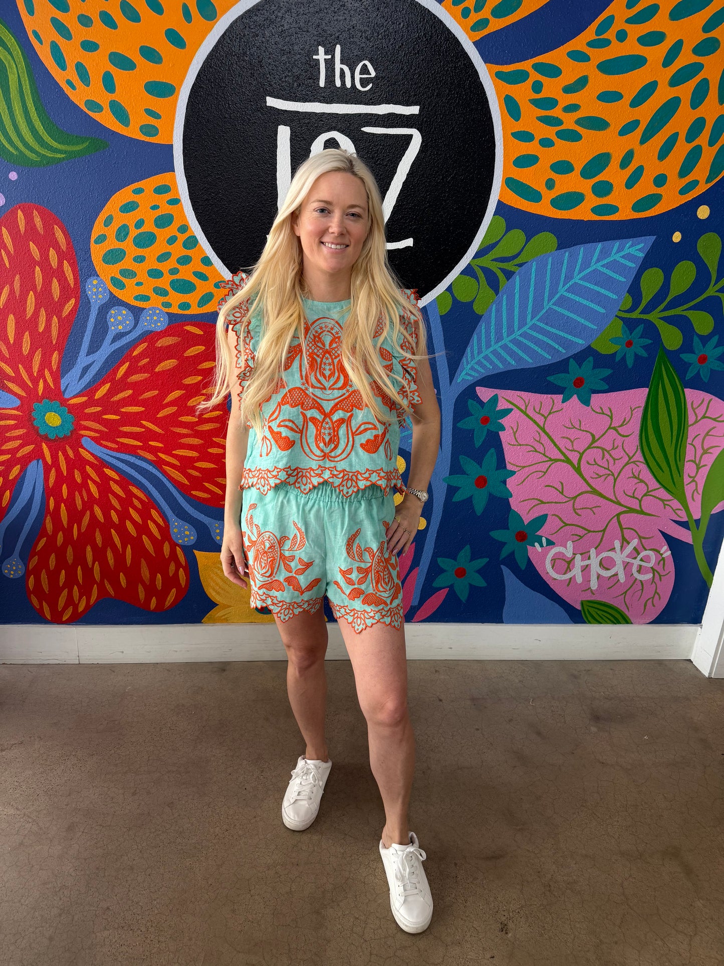 Polly Embroidered Set