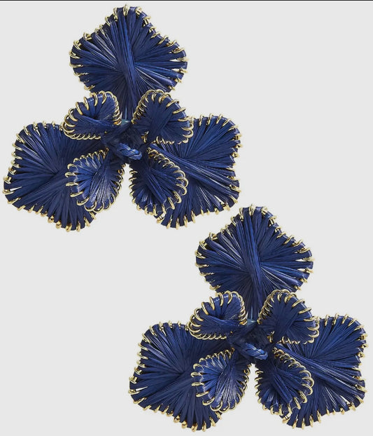 Kaia Earring- Navy