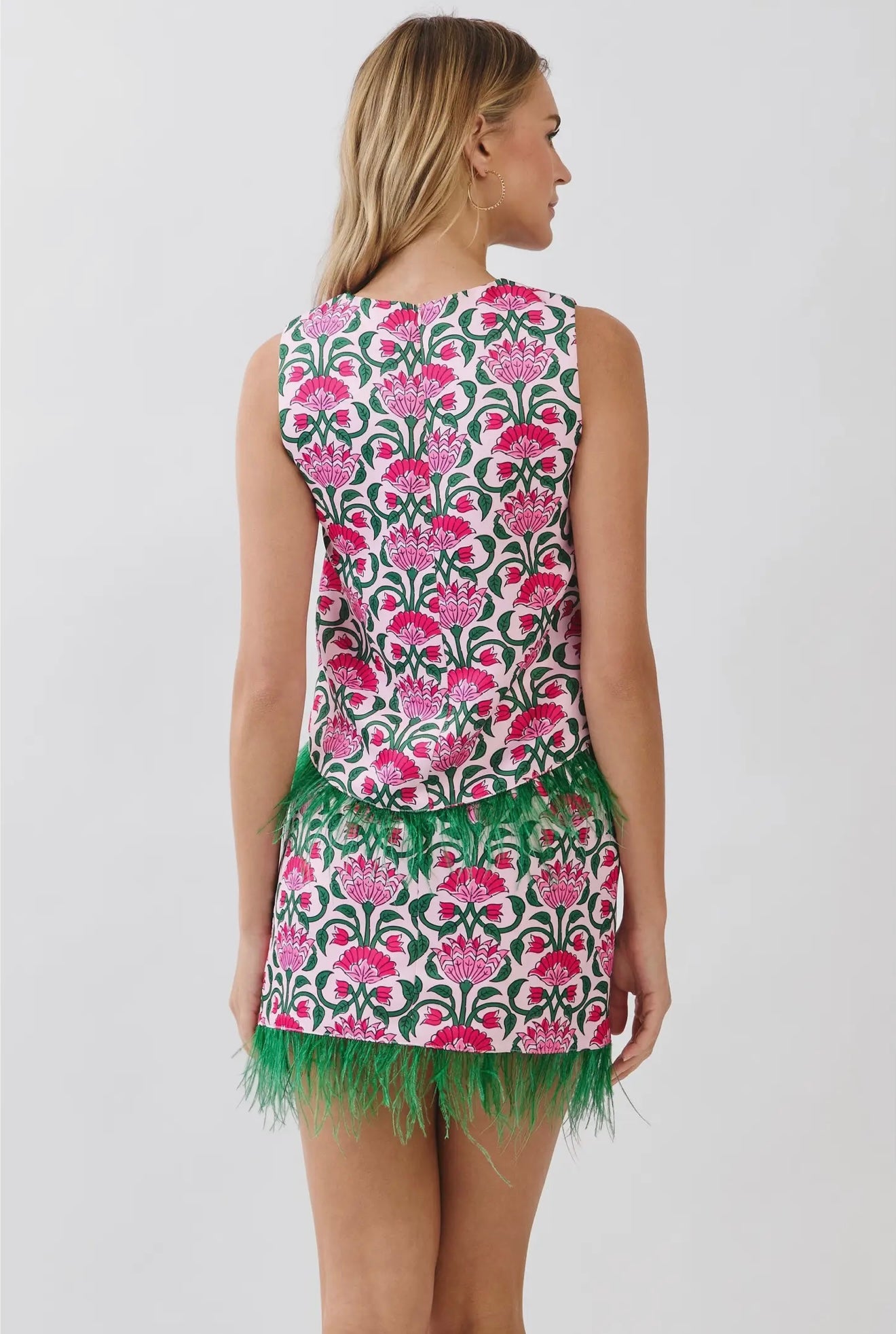 Gemma Feather Skirt Set