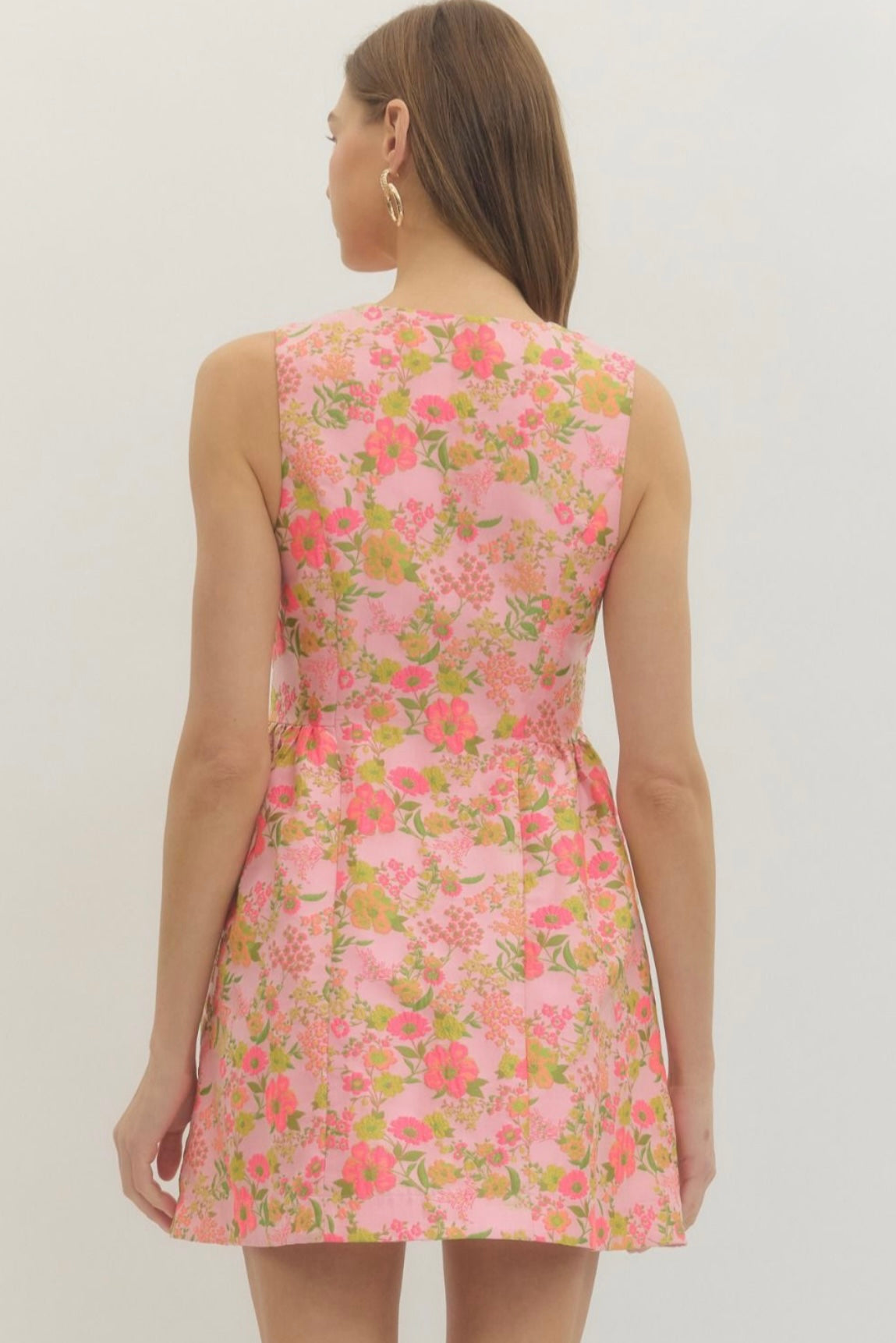 Vintage Dreams Floral Mini- Pink