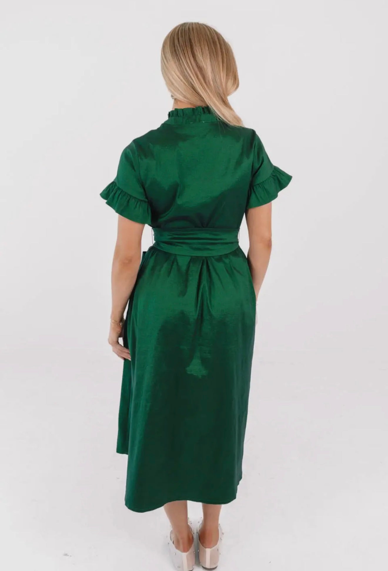 Collins Button Up Midi Dress
