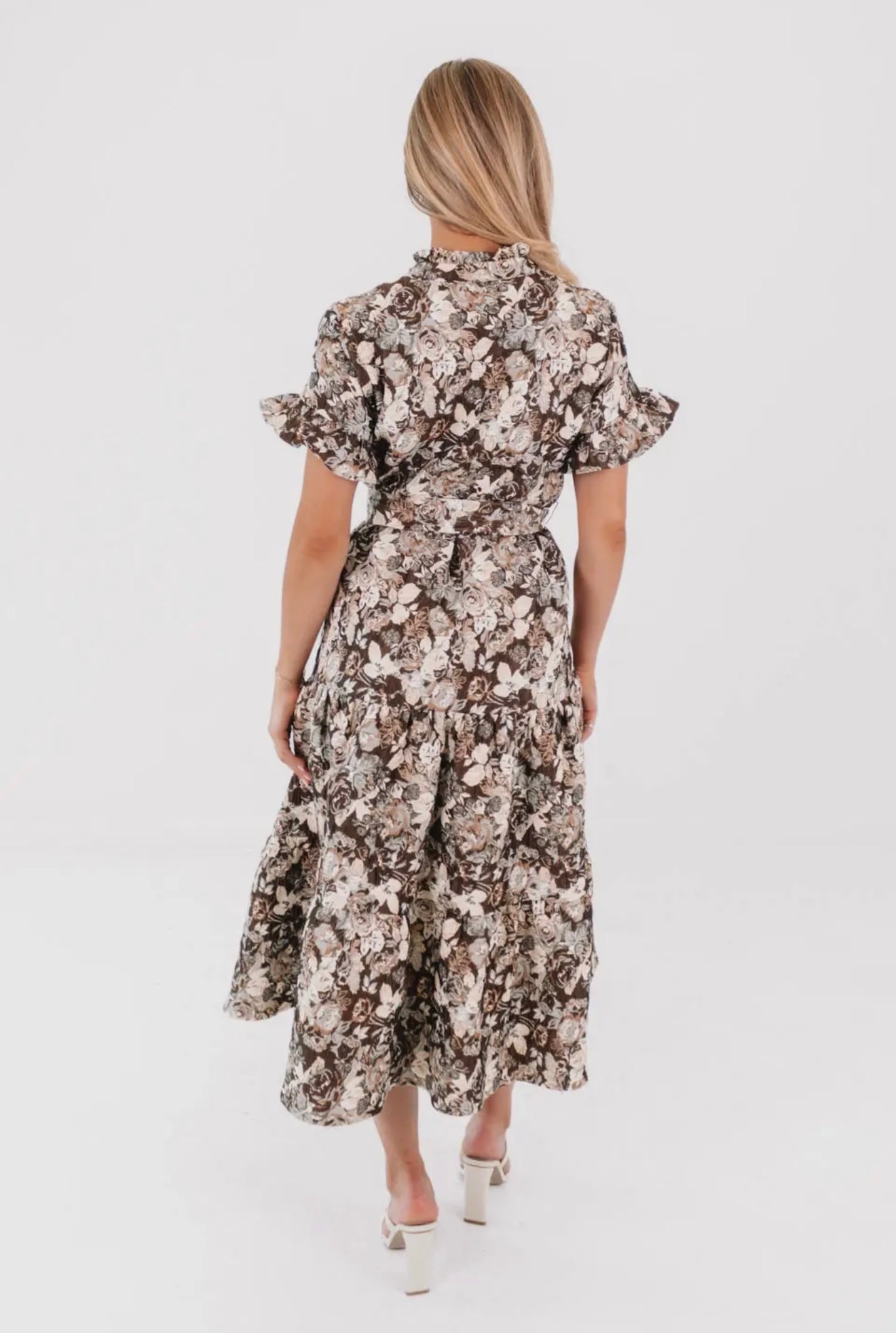 Bridget Button Up Midi Dress