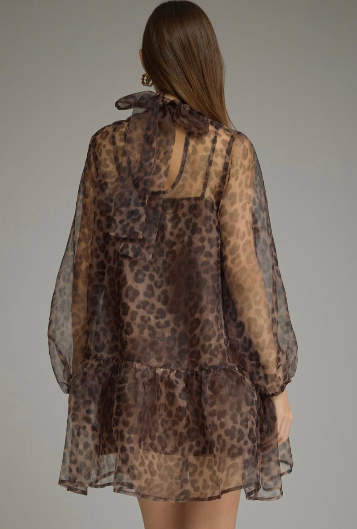Celia Leopard Dress