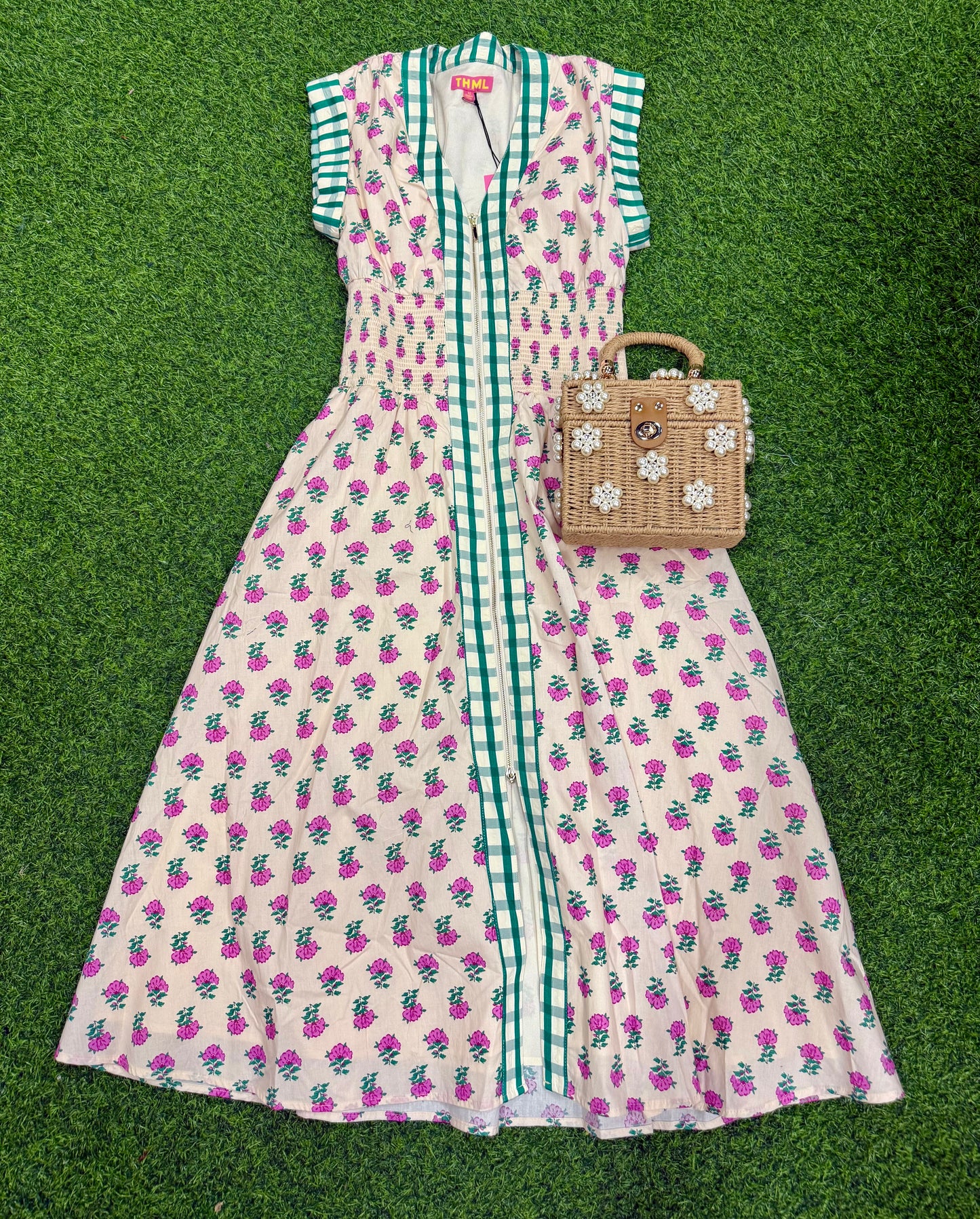 Azalea Garden Midi Dress