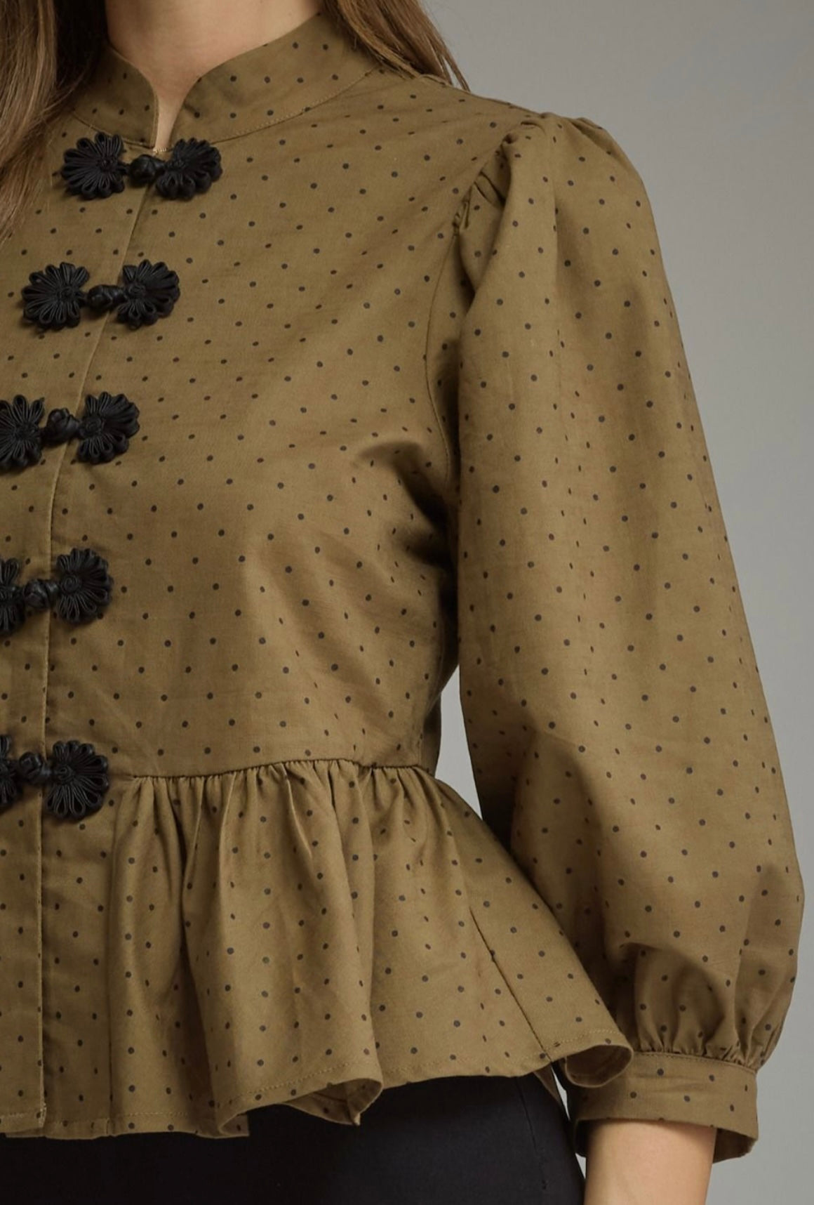 Jayne Olive Top
