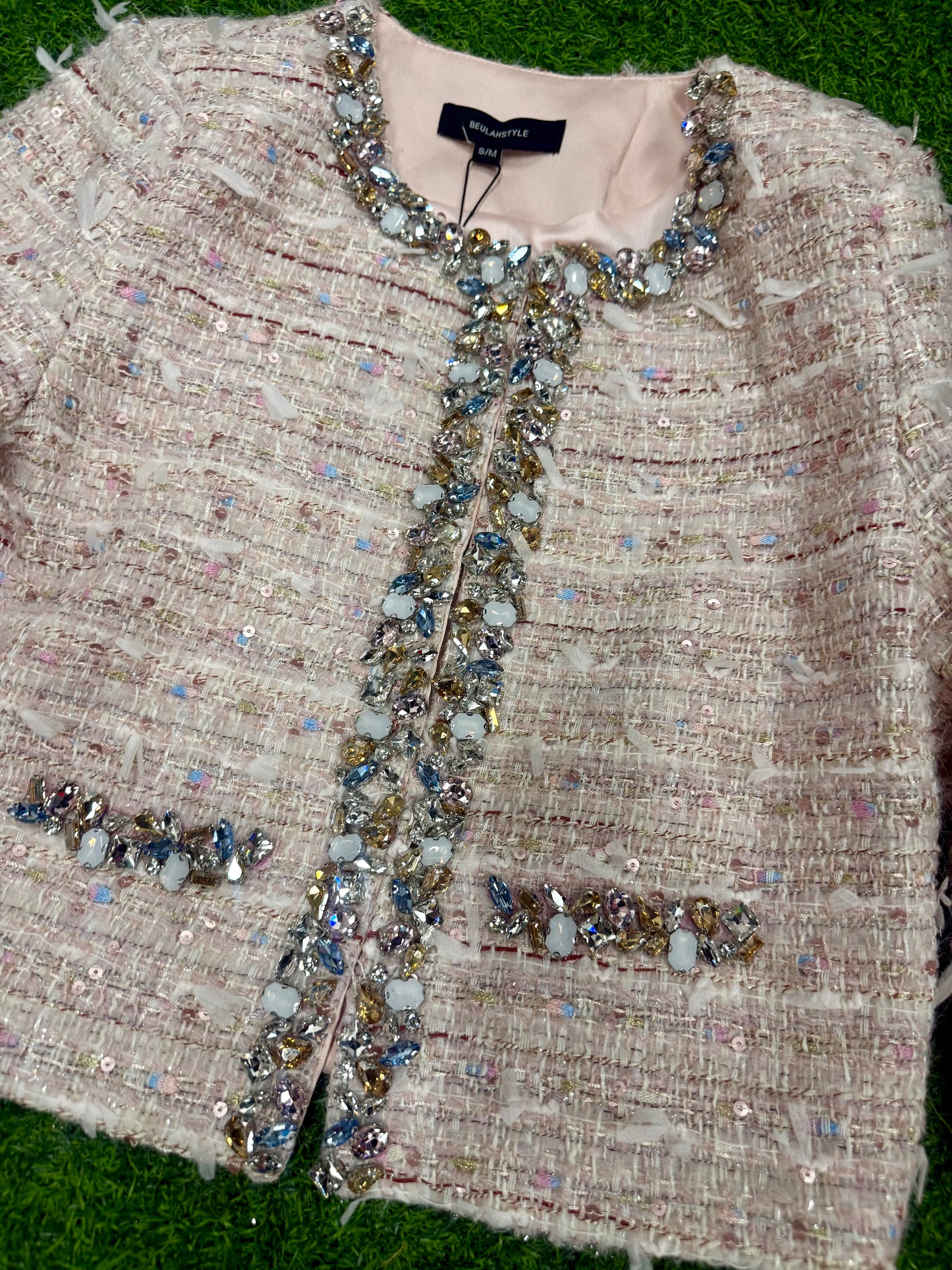Jackie Tweed Jewel Jacket