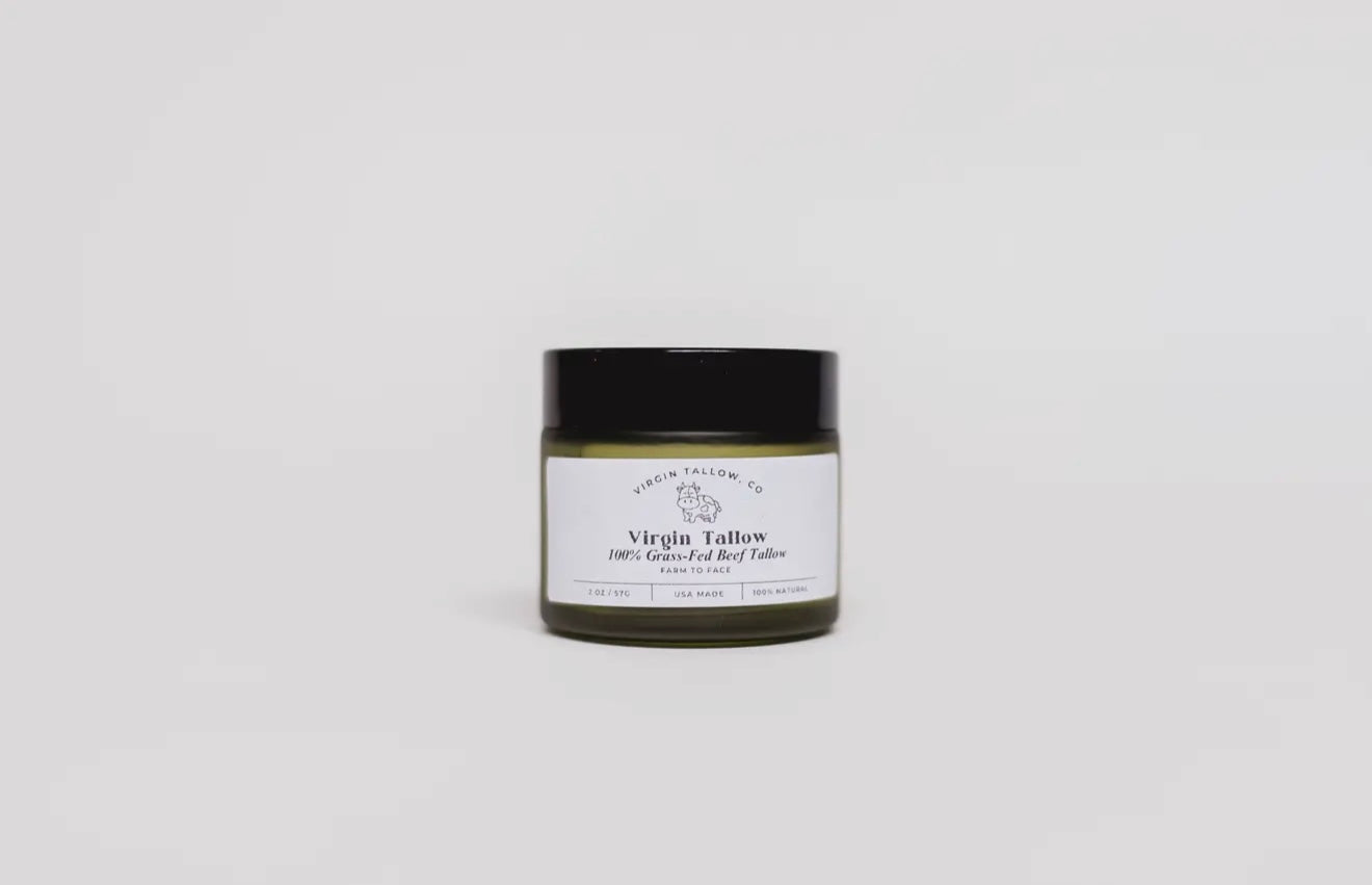 Virgin Beef Tallow - 2oz - 100% Grass Fed
- Lemongrass