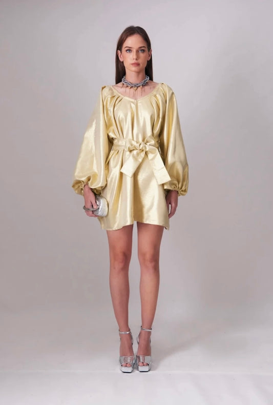 Golden Age Dress- Tela Luxury Mercantile