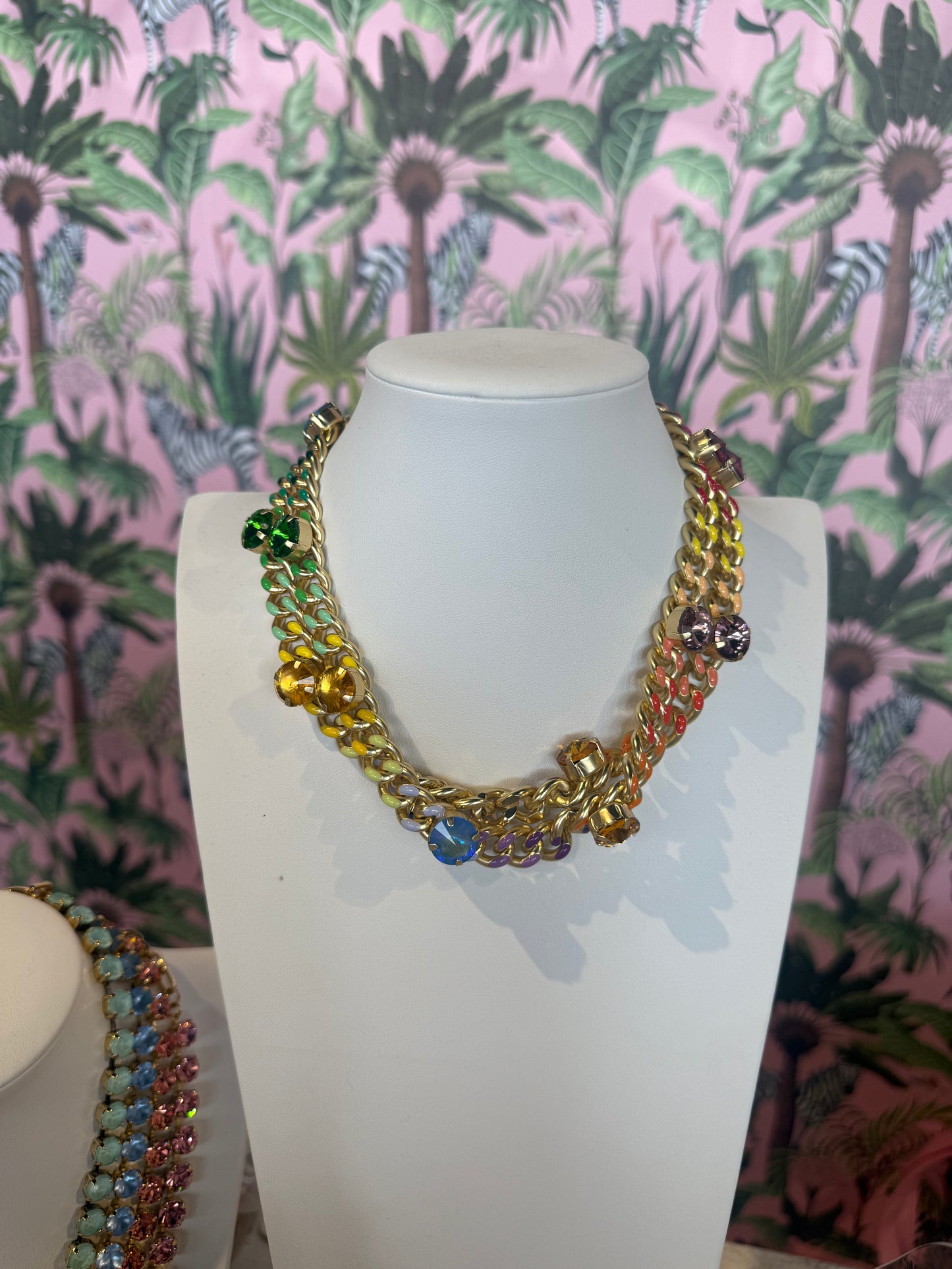 TOVA- Galileu Necklace in Rainbow