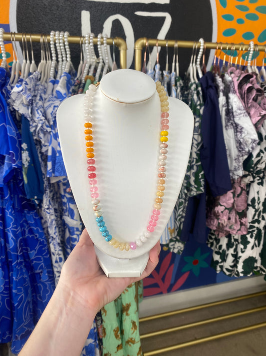 Neutral 1 Beaded Necklace