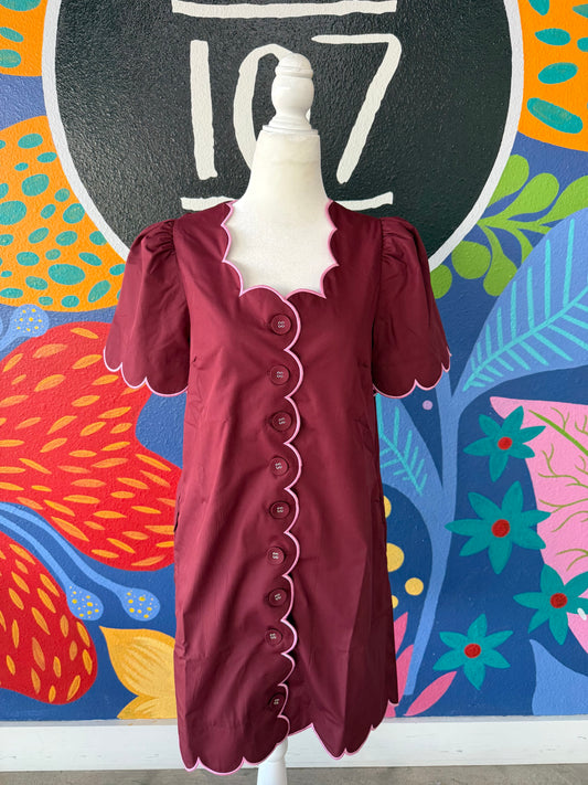Emily Dress- Wine