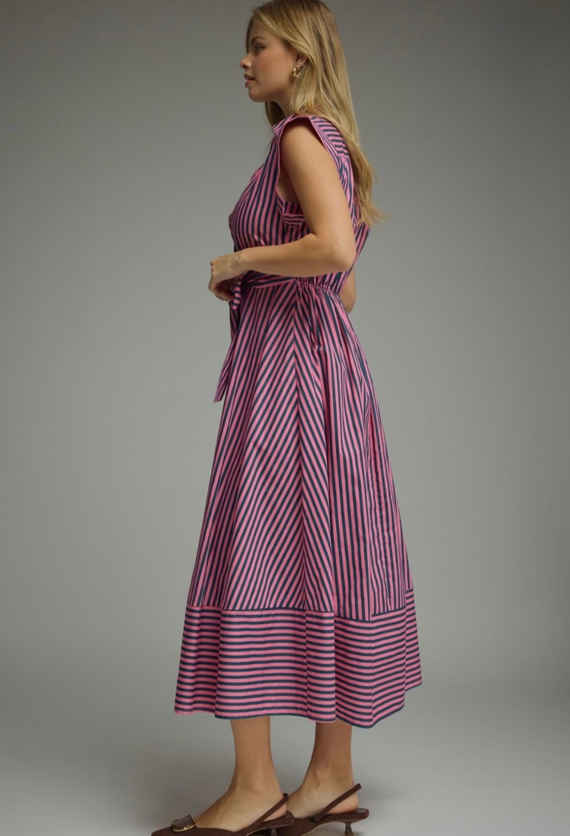 Poppy Striped Dress