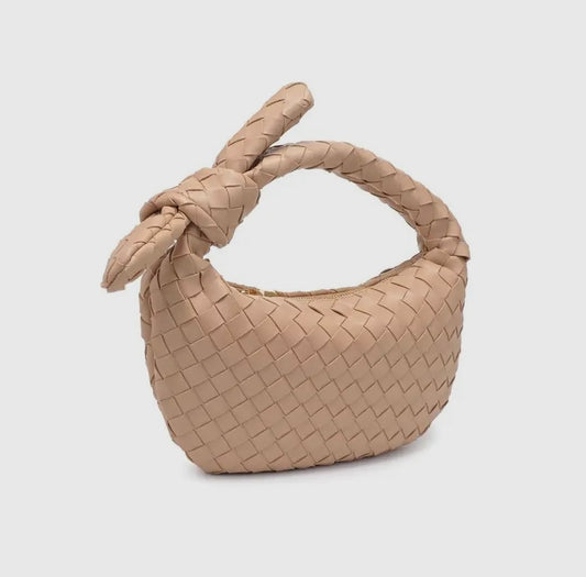 Lizbeth Woven Knot Clutch