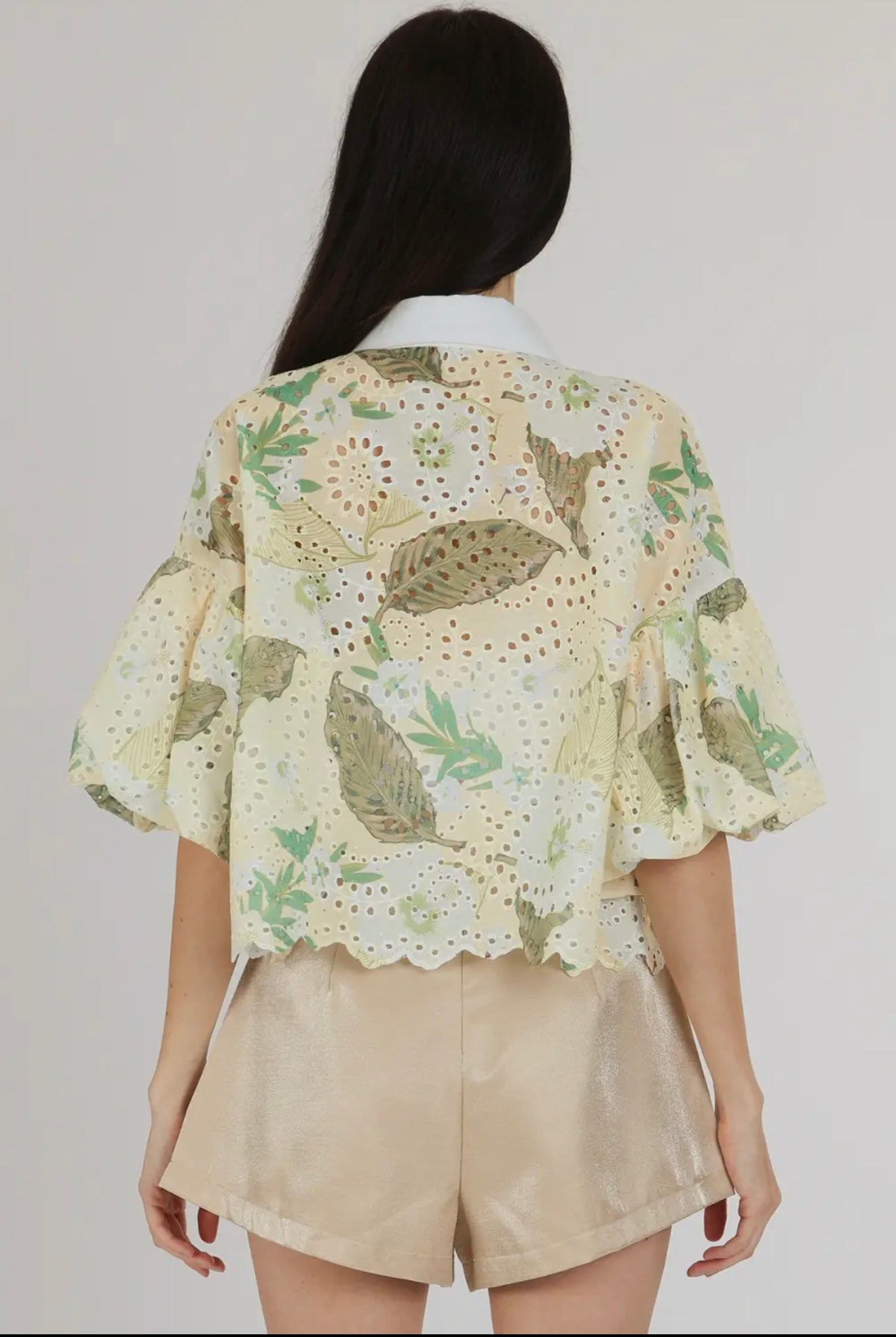 Emmy Eyelet Top