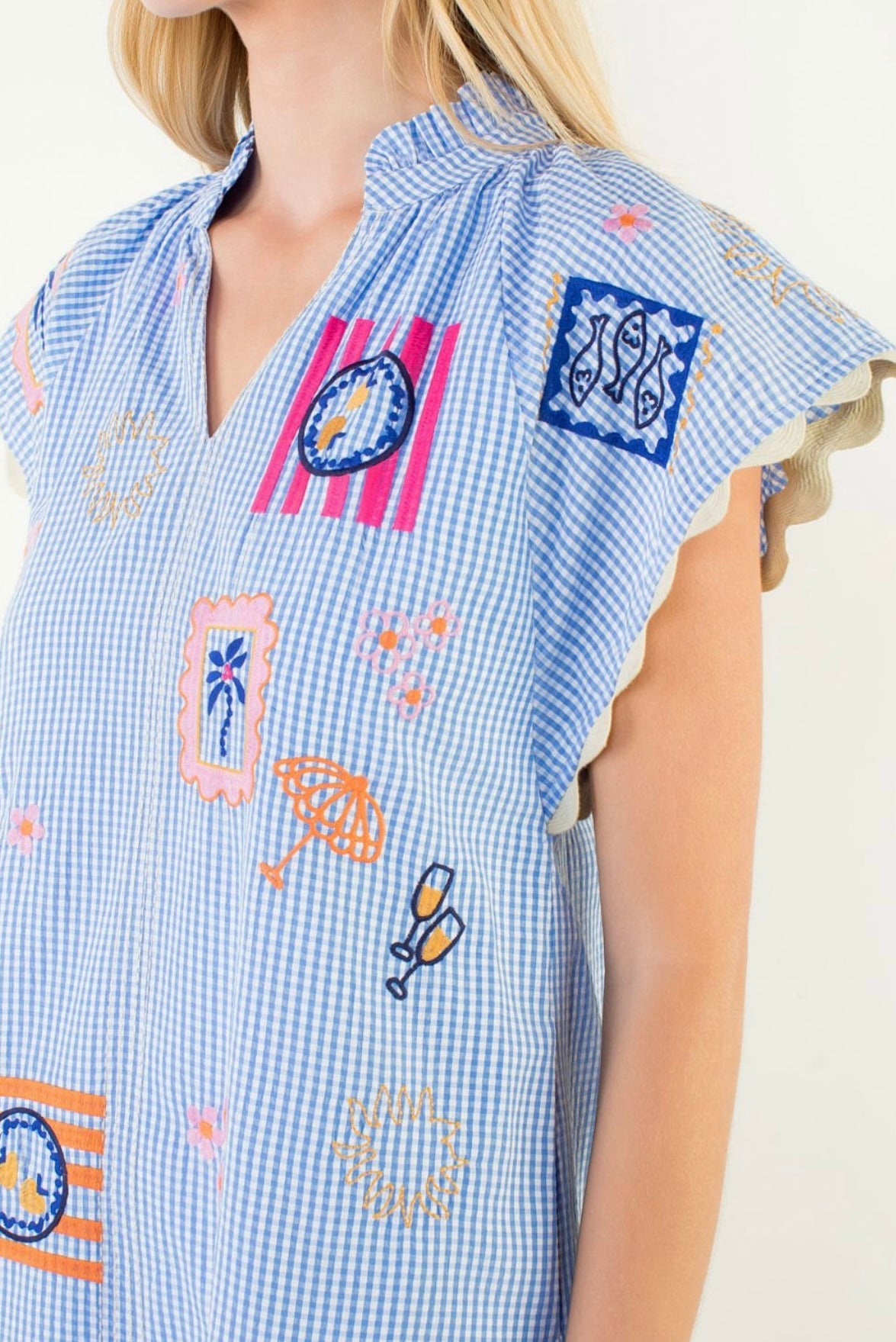 Diane Gingham Dress