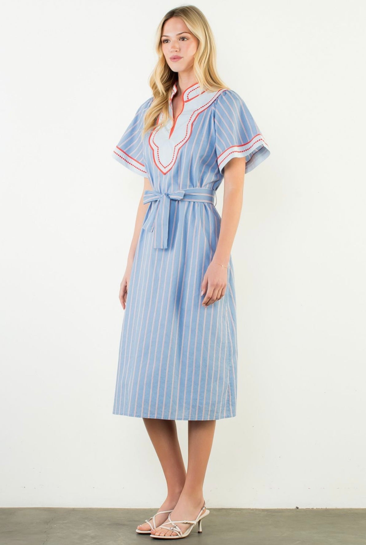 Bianca Dress- Blue