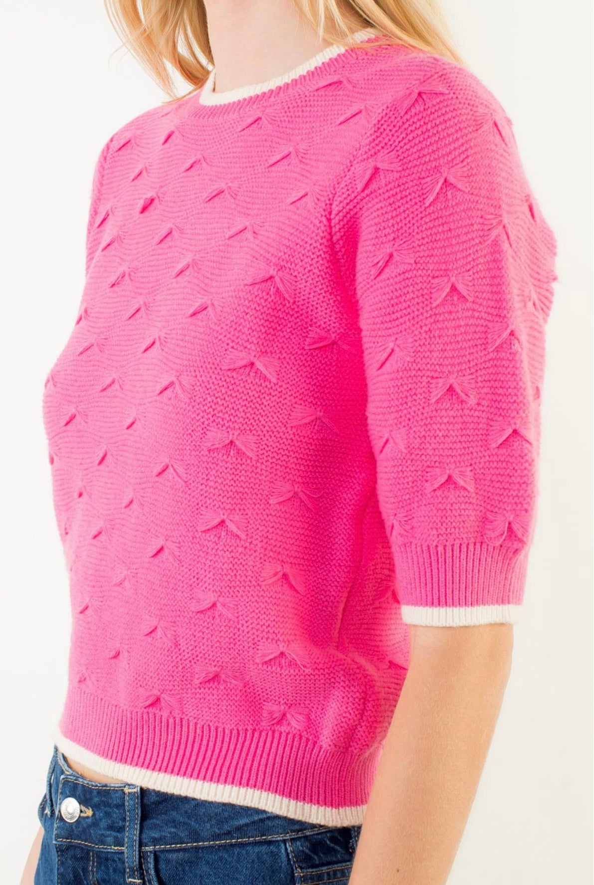 Ellie Bow Knit Sweater