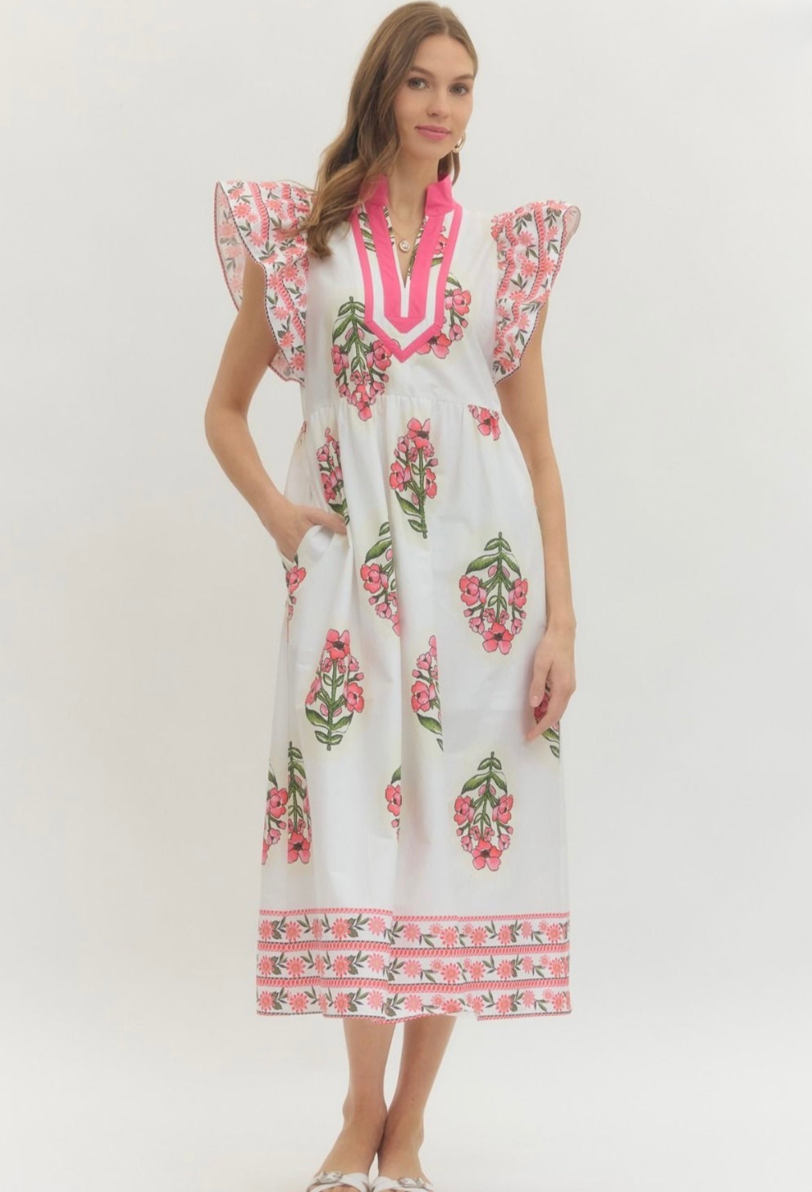 Asha Floral Dress