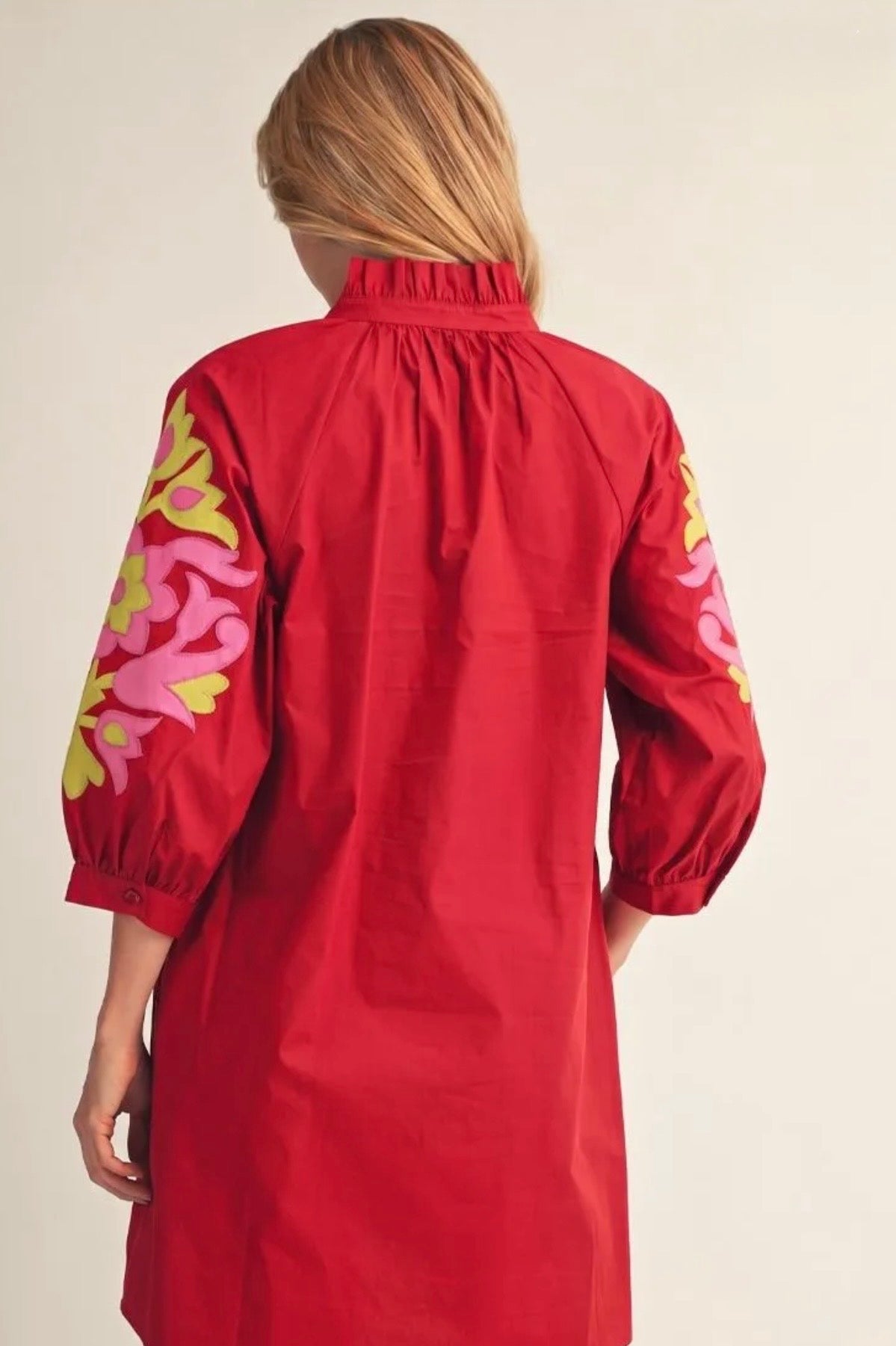 Sunfire Baroque Embroidered Dress