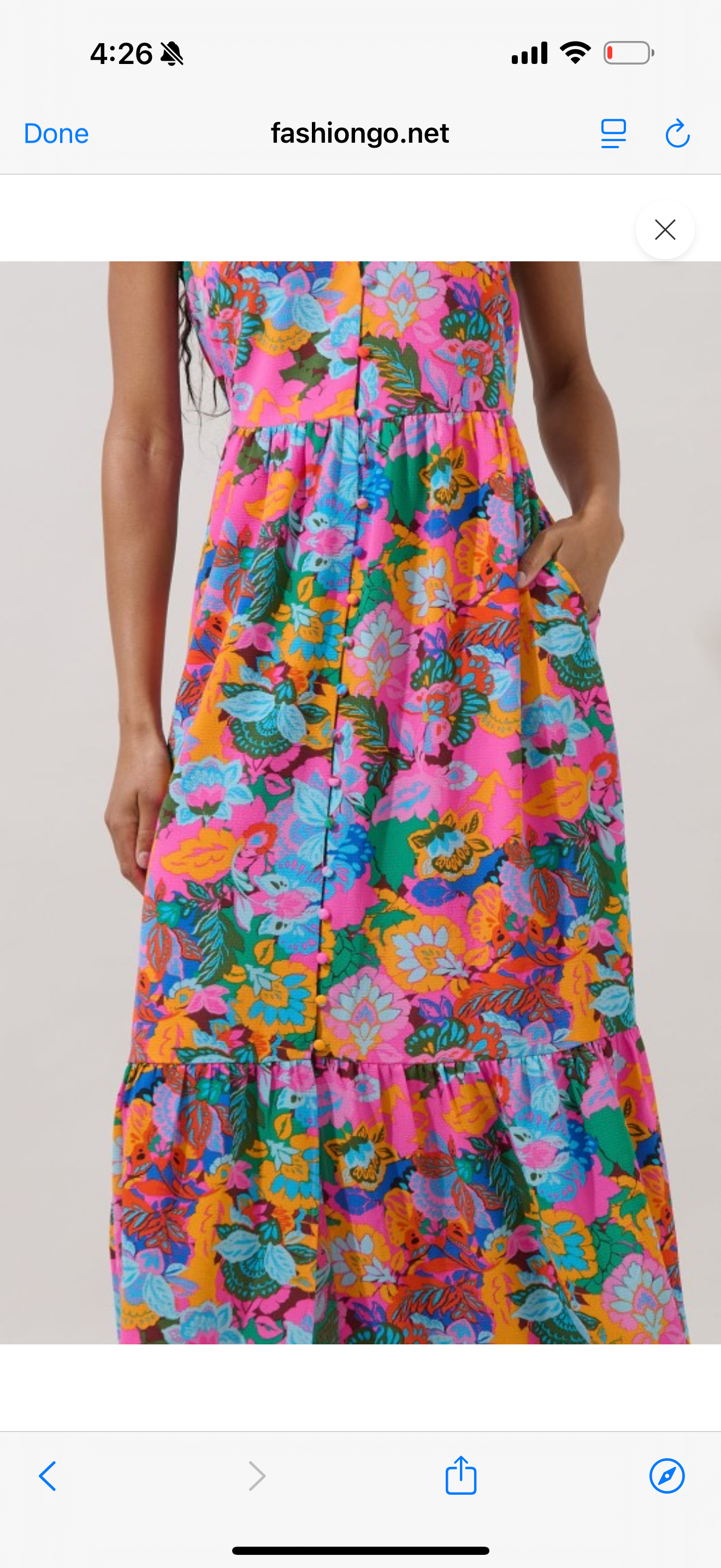 EVIANNA FLUTTER MAXI DRESS MADELY
FLORAL