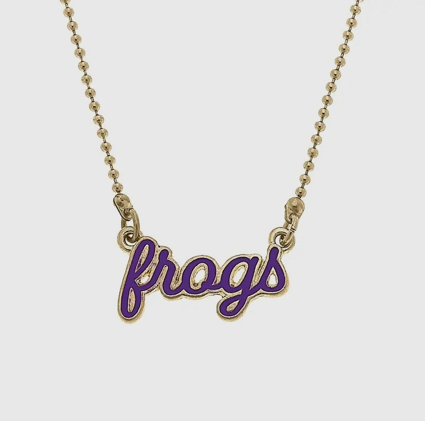 Frogs Necklace