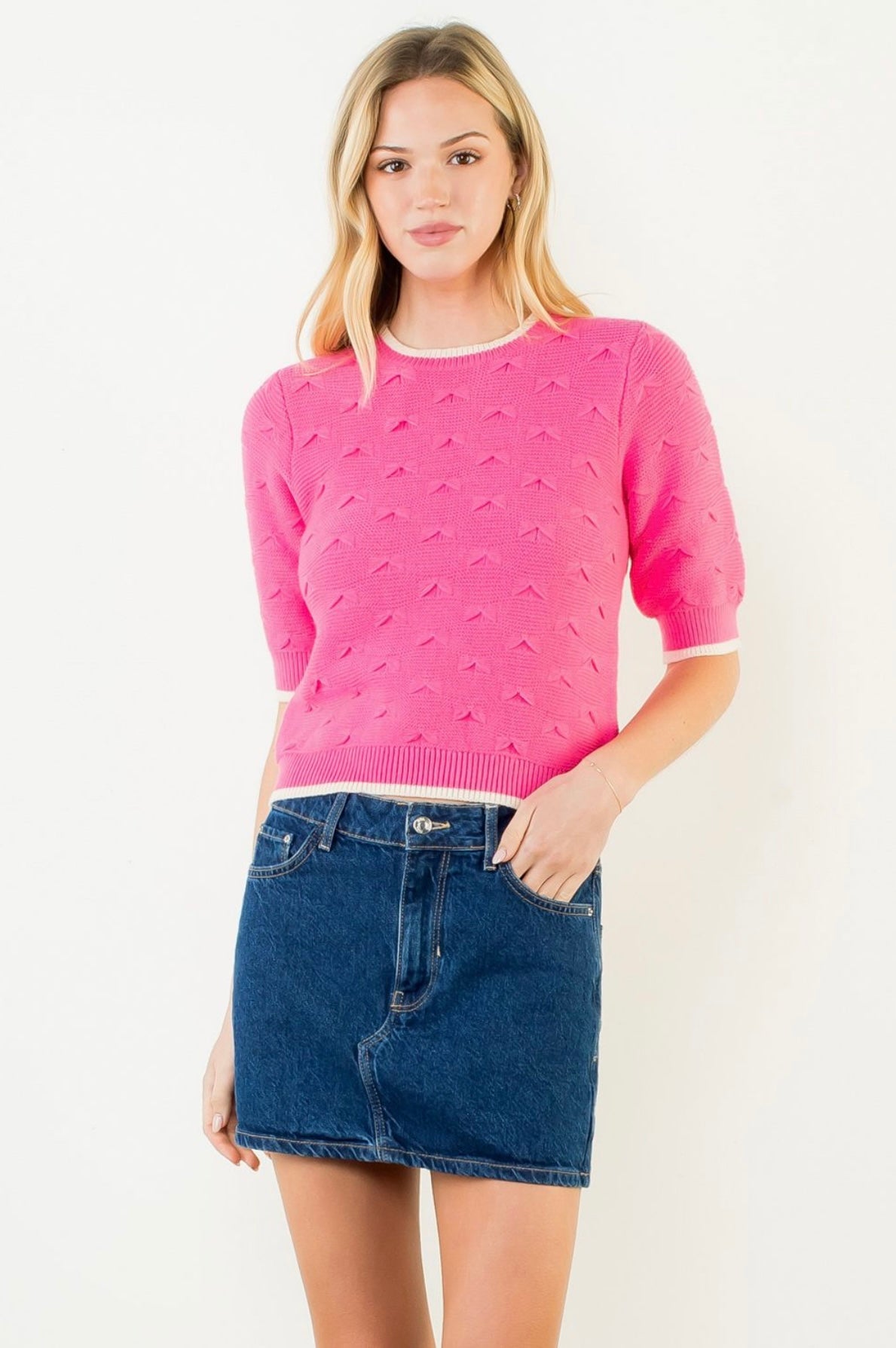Ellie Bow Knit Sweater