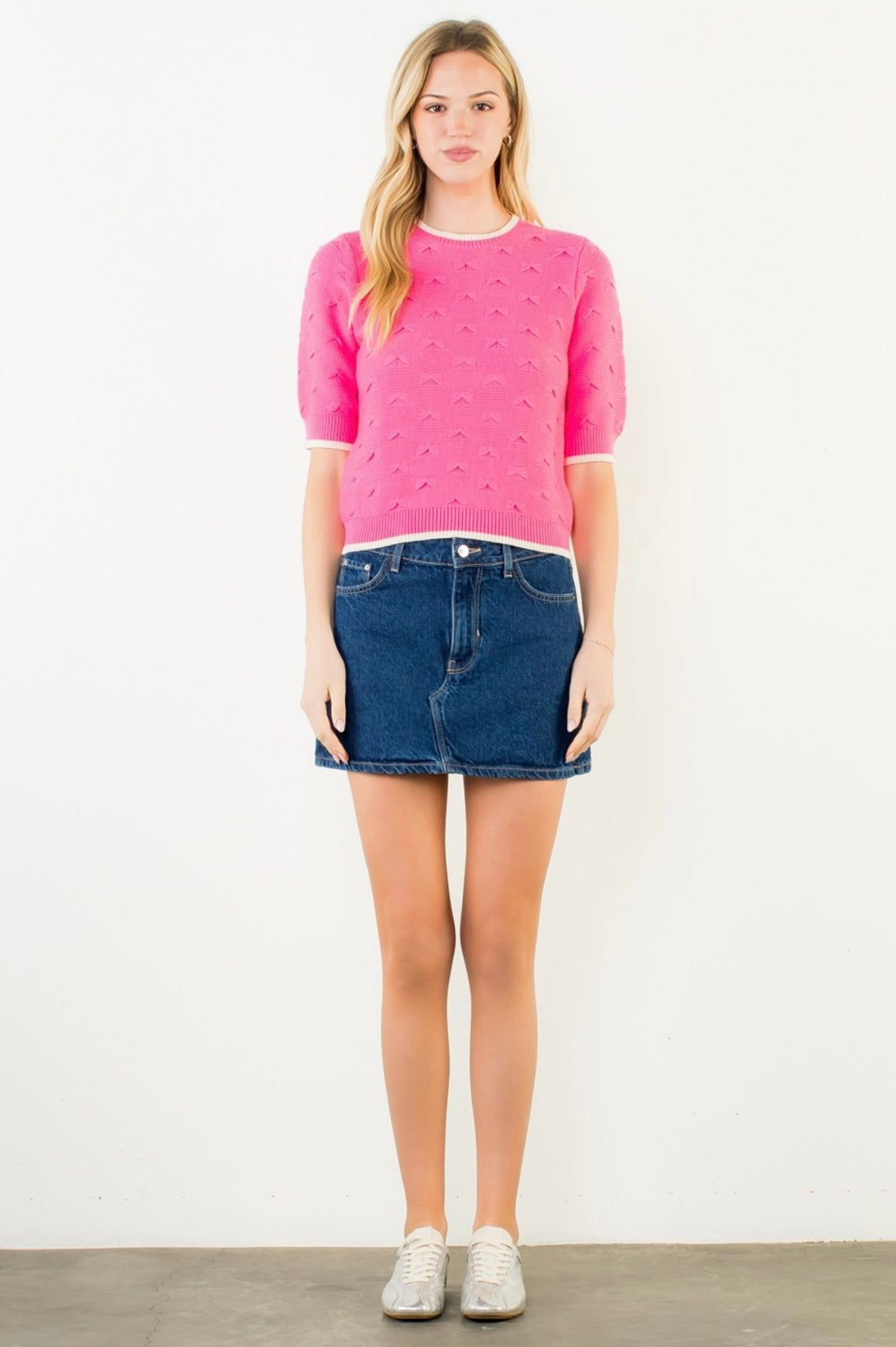 Ellie Bow Knit Sweater