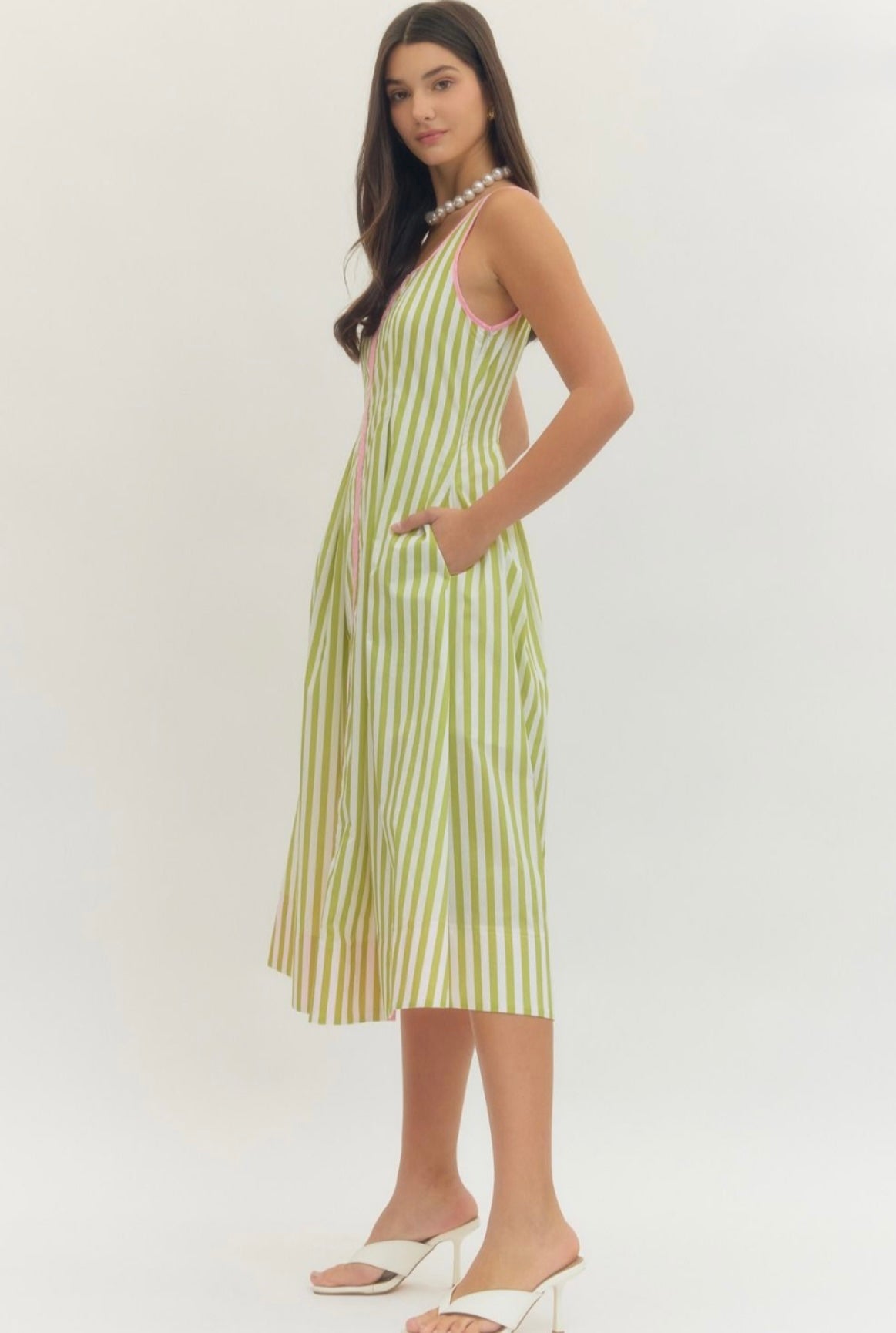 Jacci Dress- Lime