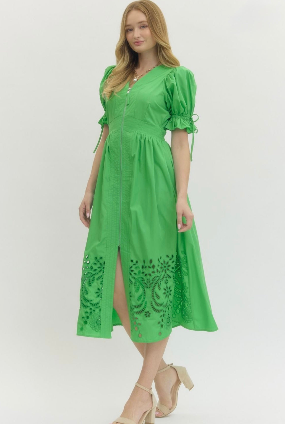 Ava Dress- Green