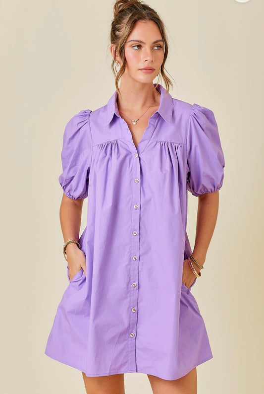 Lavender Stacy Dress