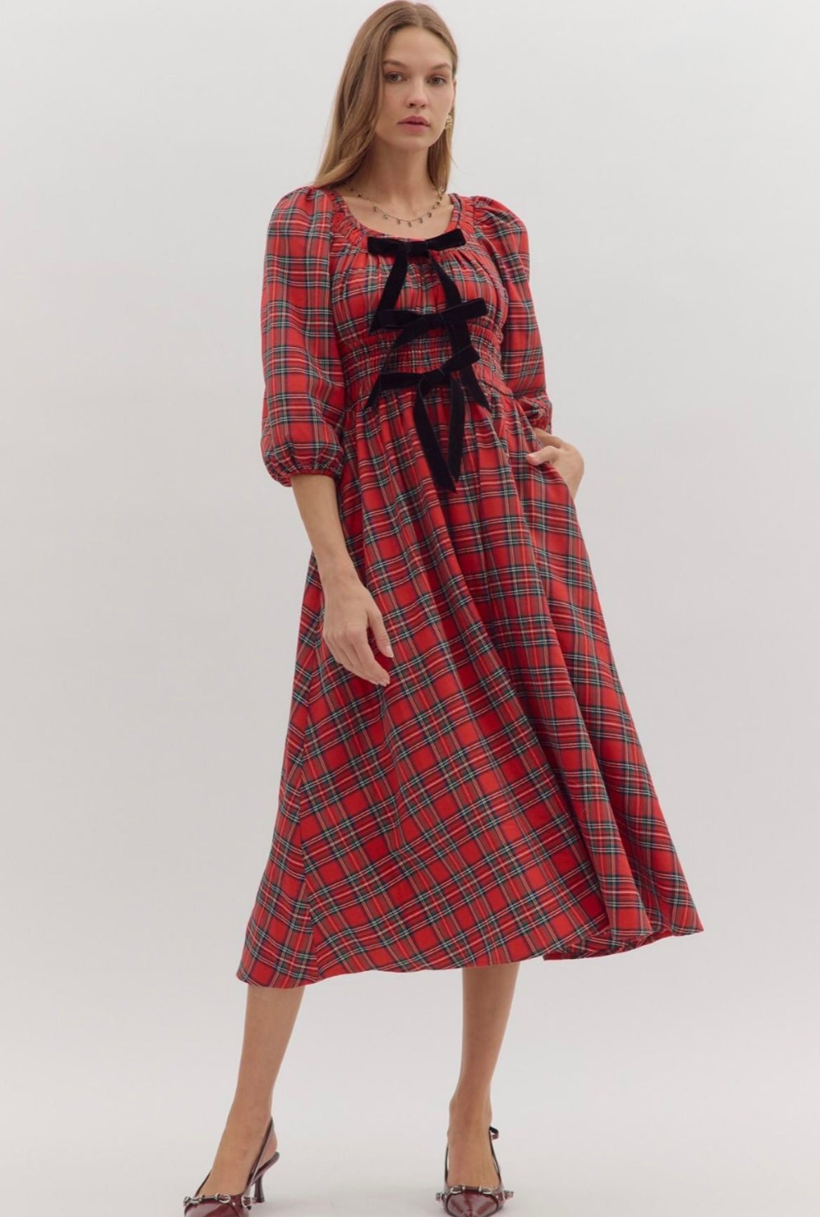 Christmas Dreams Midi Dress