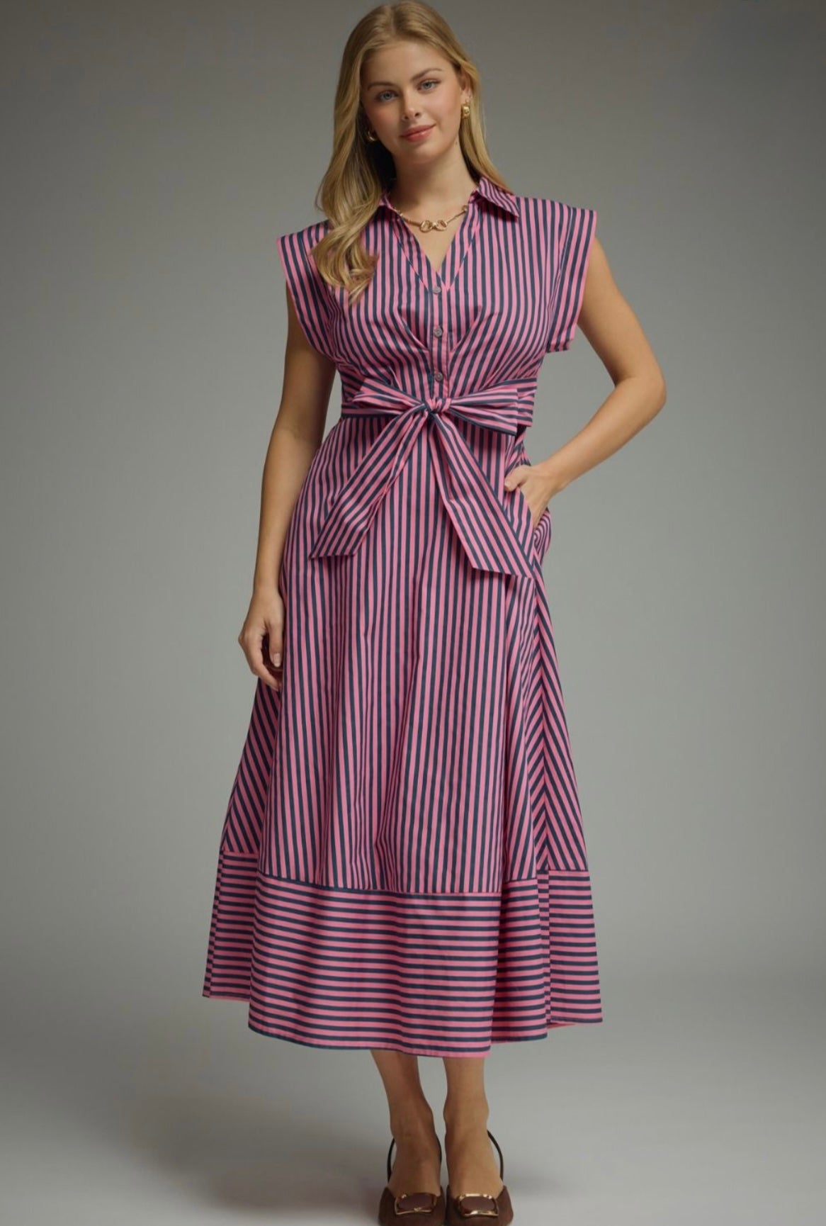 Poppy Striped Dress