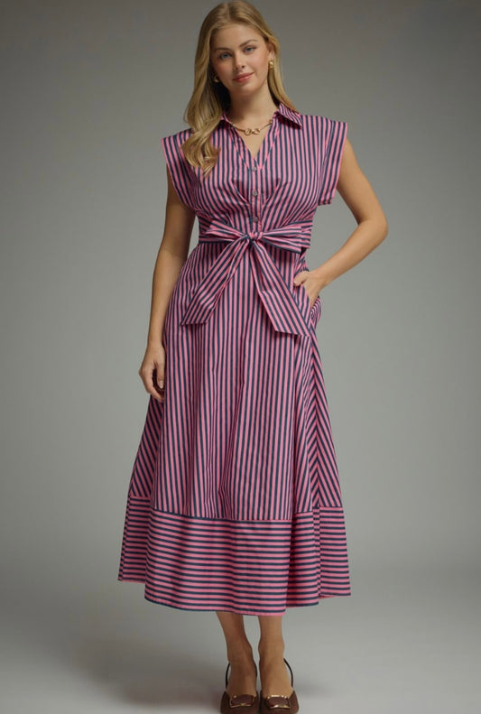 Poppy Striped Dress
