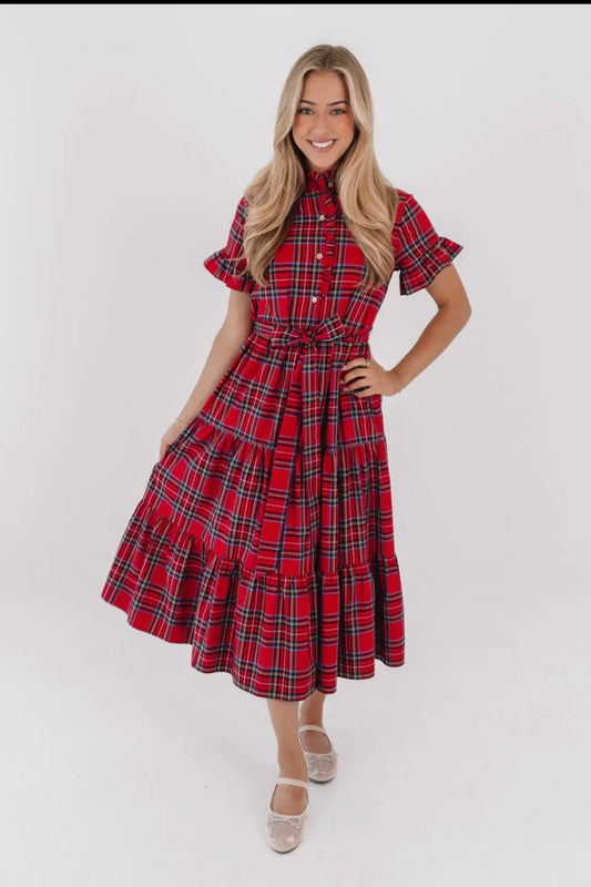 Hollin Button Up Midi Dress