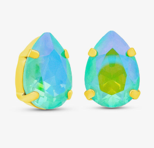 TOVA- Lumi Studs in Soft Mint Ignite Glacier Blue