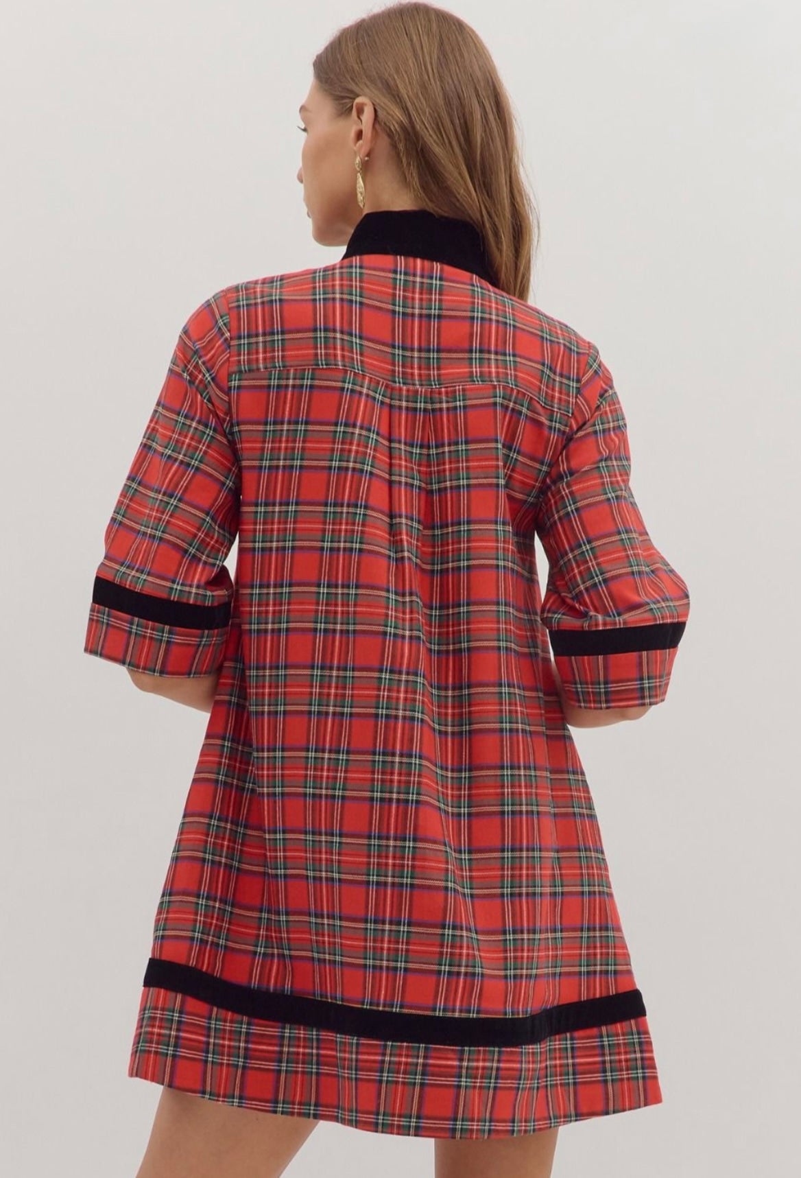 Madison Tartan Dress