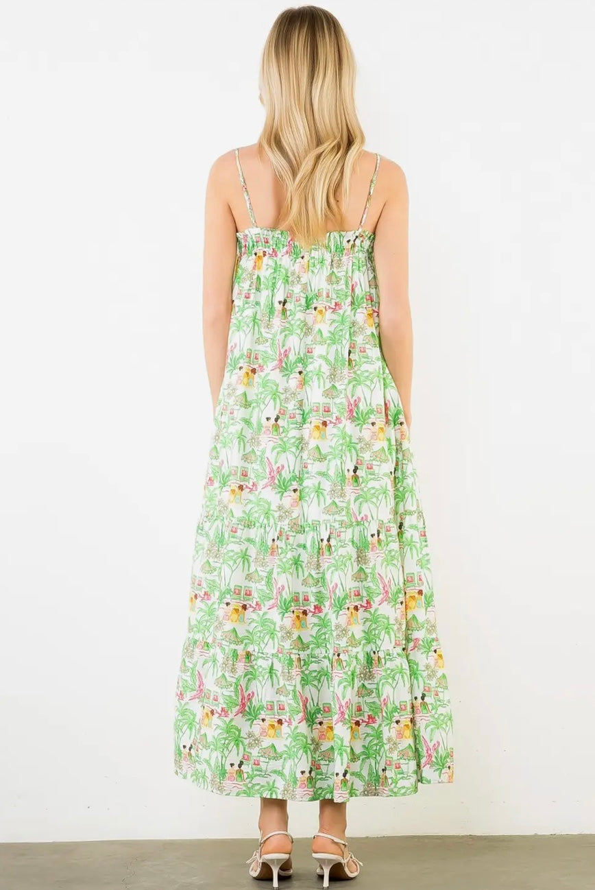 Palms Dreams Vacay Maxi