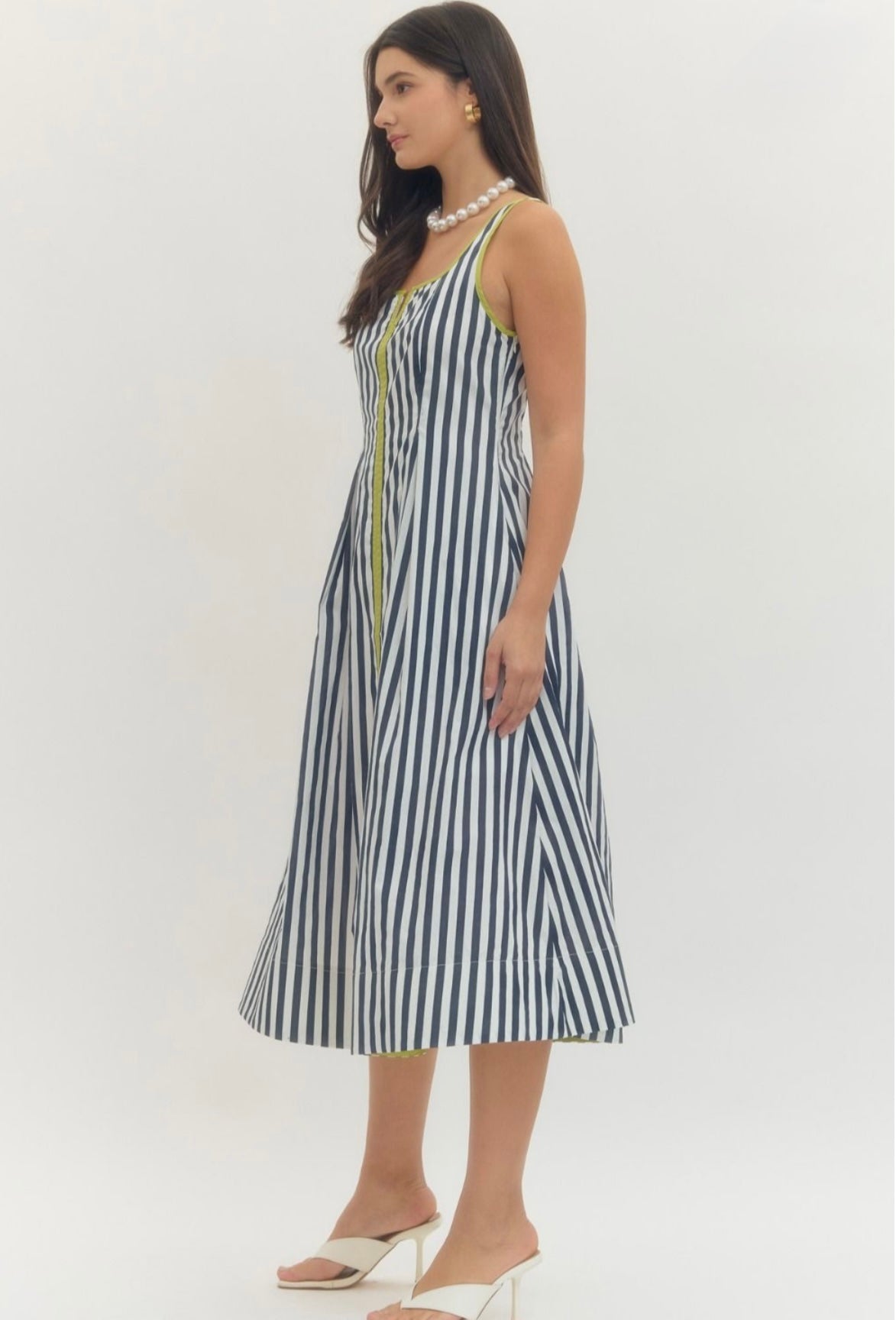 Jacci Dress- Navy